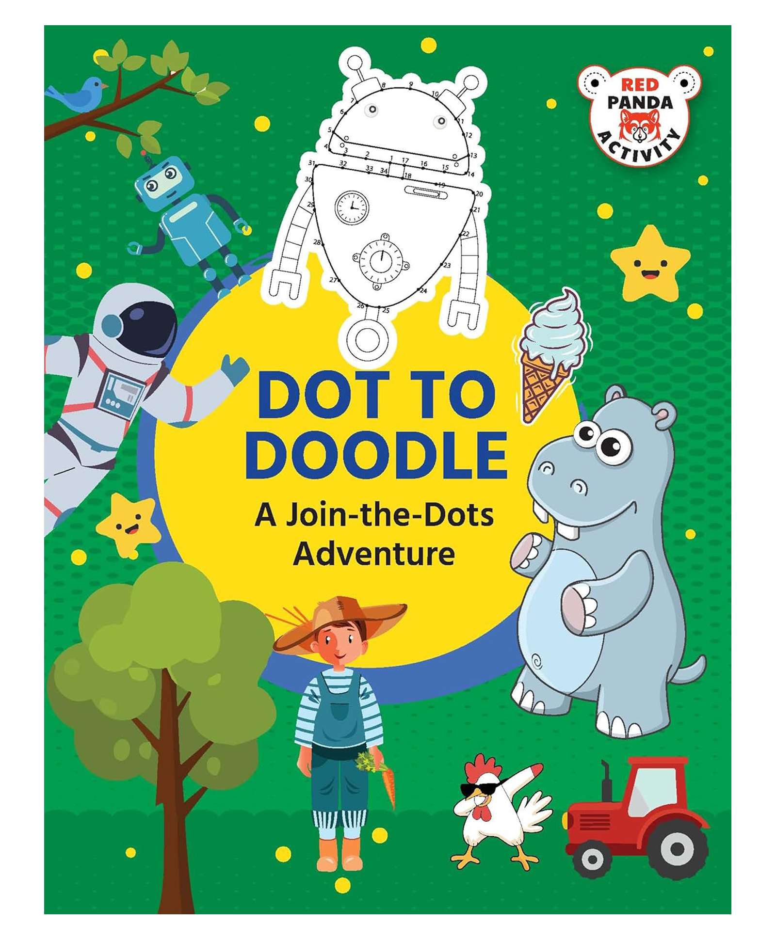 Dot to Doodle: A Connect, Create and Discover - Adventure - Early Learning book By Red Panda-image-48