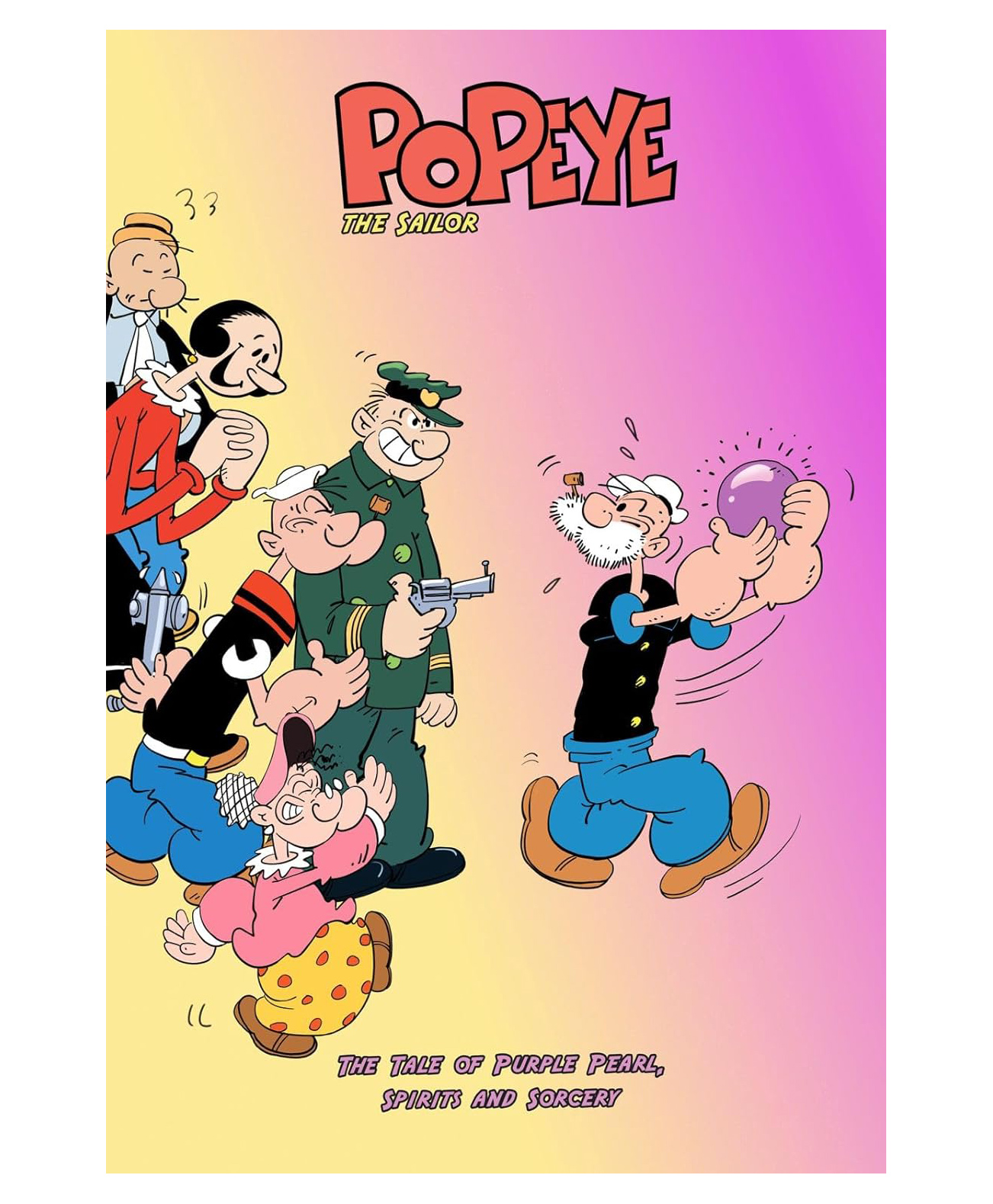 The Tale Of Purple Pearl, Spirits And Sorcery - Popeye The Sailor (Comic Book) - English By Shakti Comics-image-29