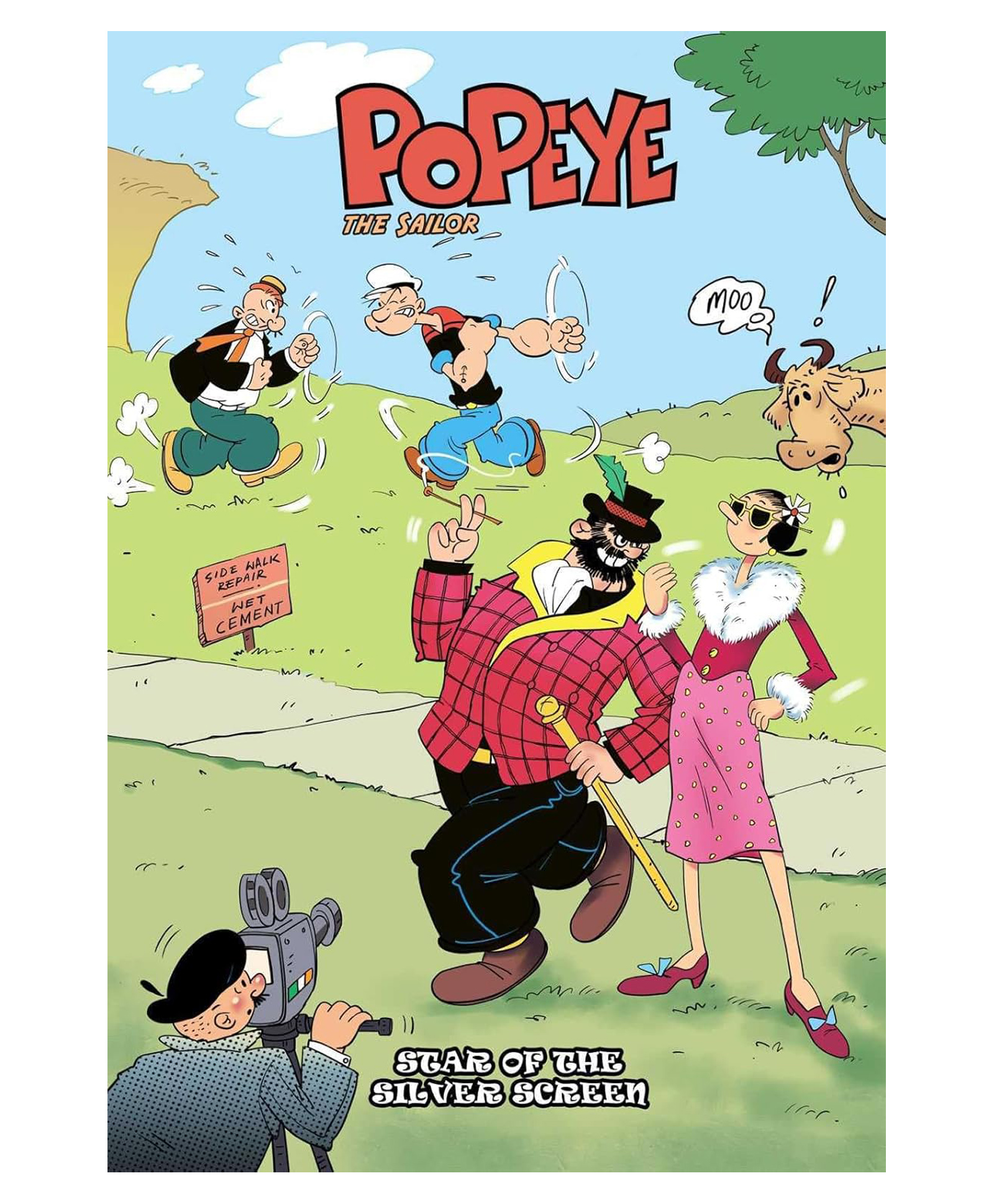 westland books Star of the Silver Screen - Popeye The Sailor (comic Book) - English By Shakti Comics-picture-13