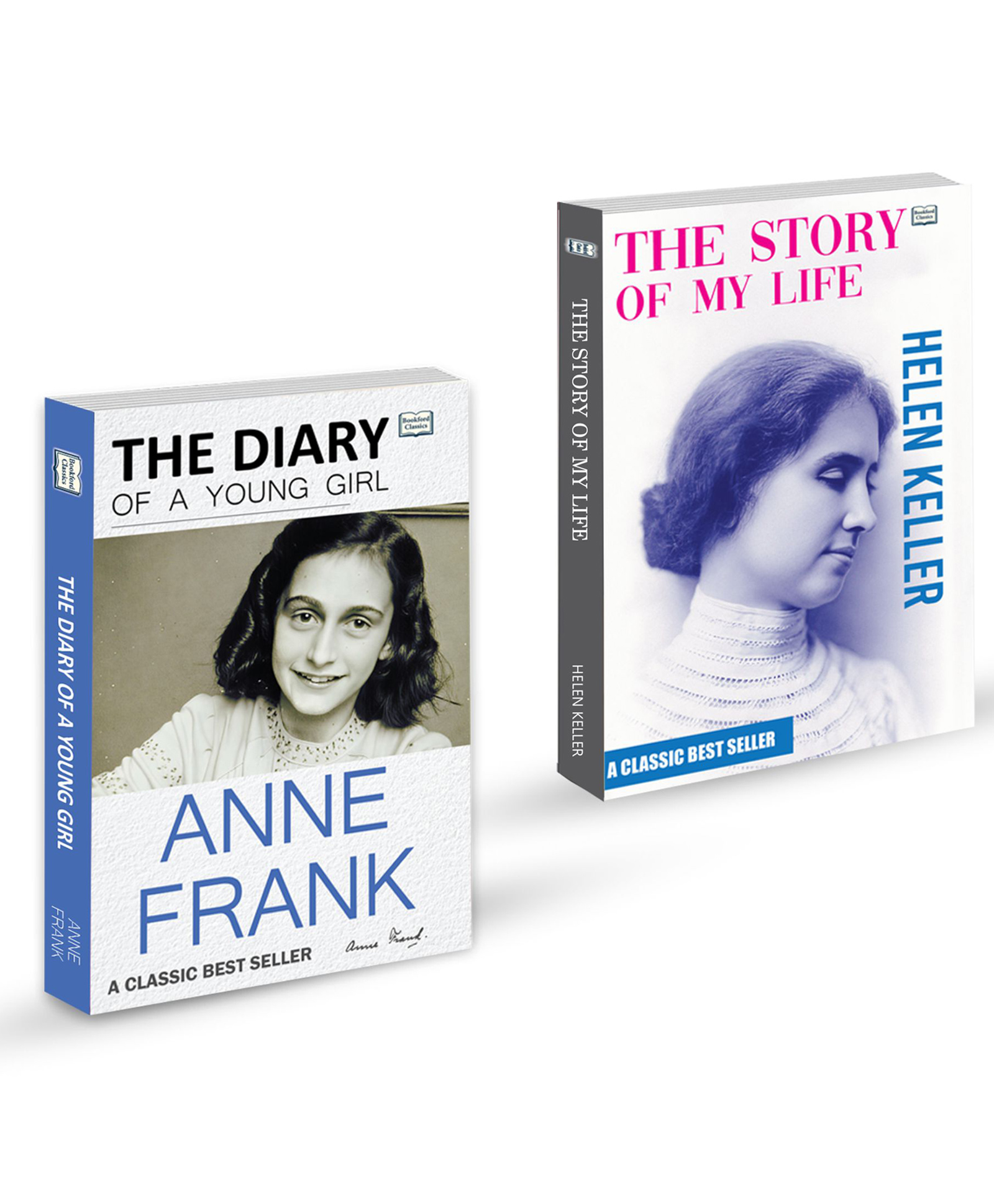 The Story of My Life by Helen Keller and The Diary of a Young Girl | Inspirational Biography and Classic Memoir Book Combo | Courage Hope and Real Life Experiences Paperback Set-image-25