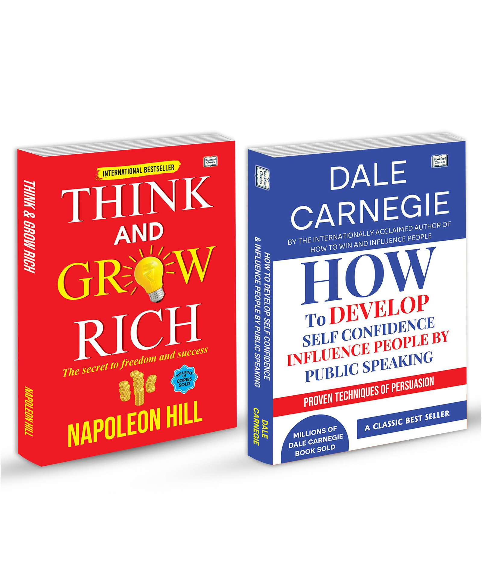 Think and Grow Rich | How to Develop Self - Set of 2 | Confidence Motivational Self Help Books Combo for Success.-image-19