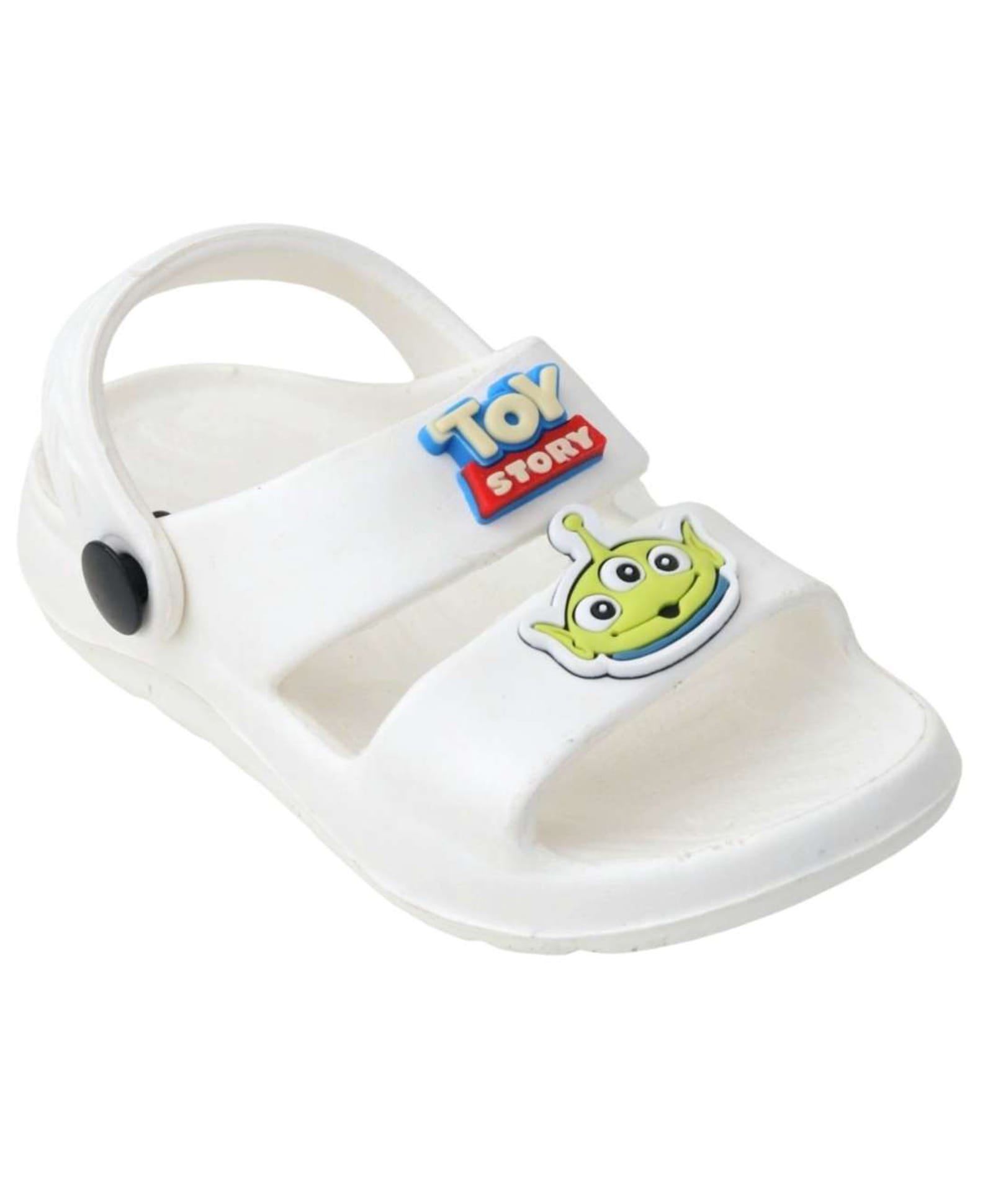 Yellow Bee Disney Toy Story Featuring Alien Applique Detailed Slingback Sandals - White-picture-20