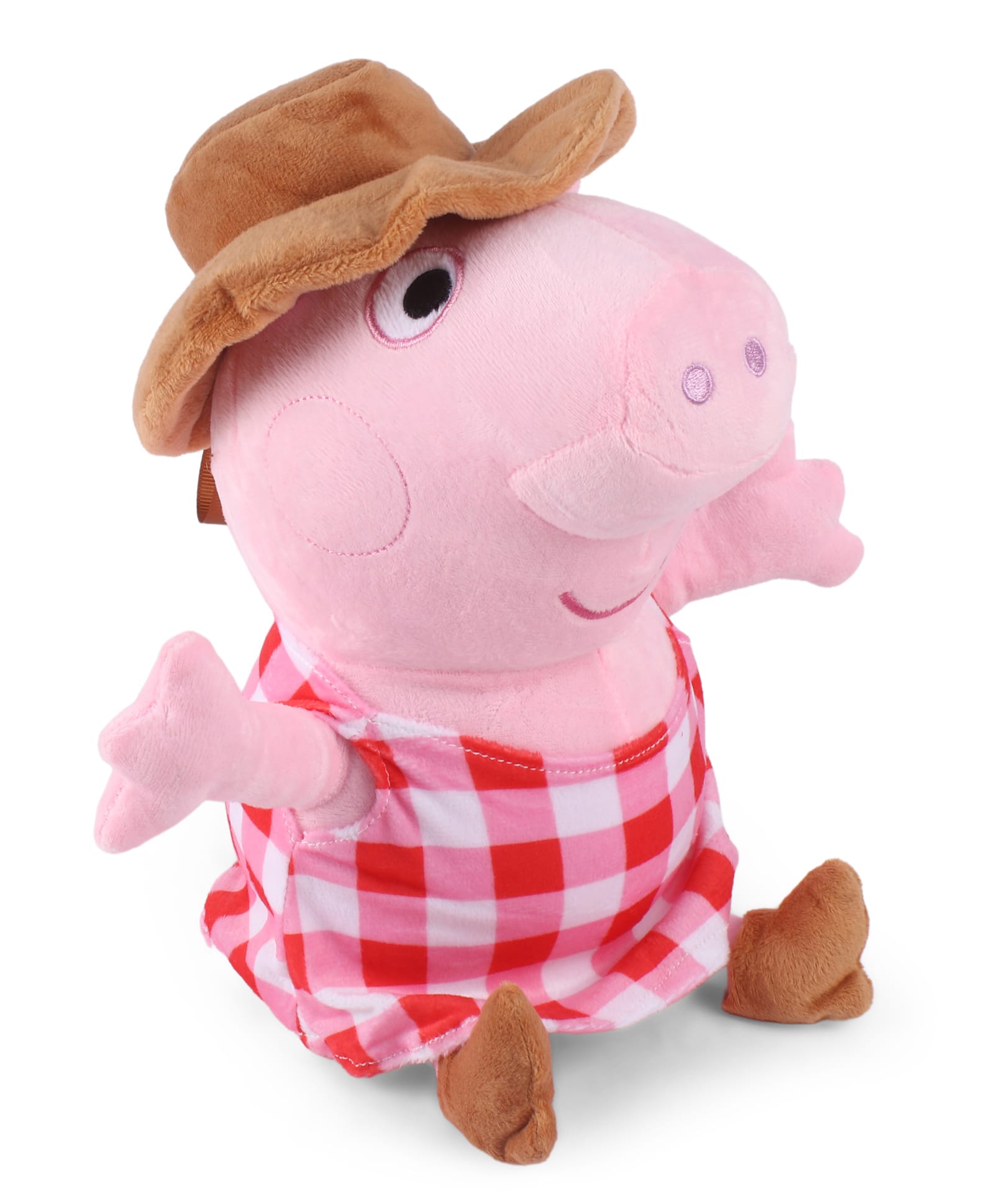 PEPPA PIG 31.5cm Peppa Summer Meddow Plush soft toy - Pink-picture-22