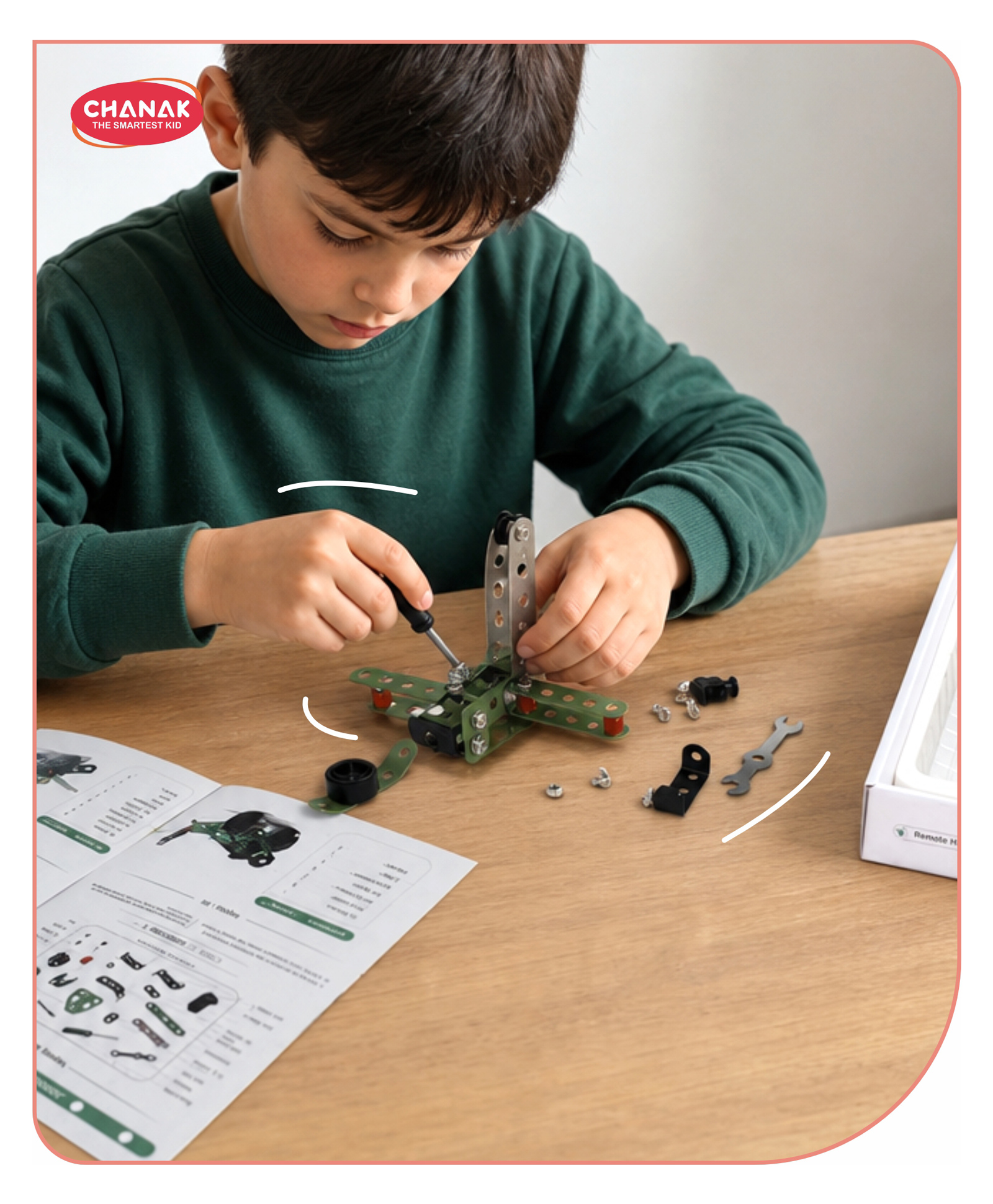 Aditi Toys 91 Pcs STEM Educational Toy Aviation Model Vehicle Building Kit, Engineering and Construction Set with Tools, Mechanical Toy for Kids, Model Building Kit Assembly Toys for 8Y+ Kids-picture-23