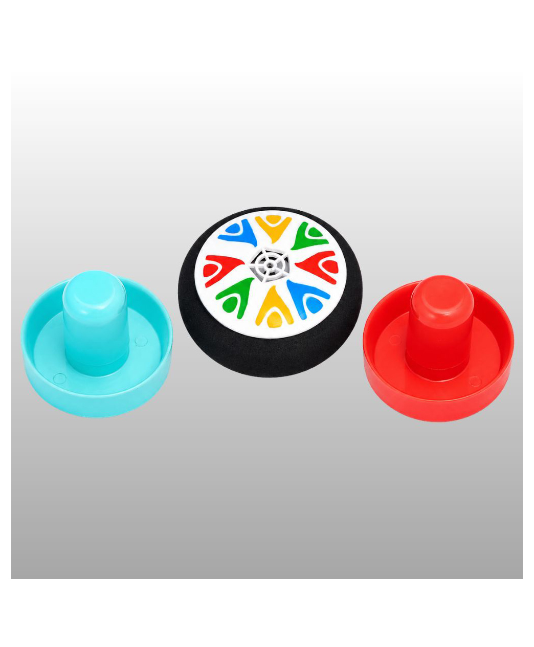 Mad Over Toys Mini Air Hockey Game Set for Kids | Tabletop Air Hockey Puck & 2 Pushers | Indoor Sports Game Toy for Boys & Girls |Family Fun Activity Games| Ideal Birthday Gift for Kids 3+ Years-picture-21