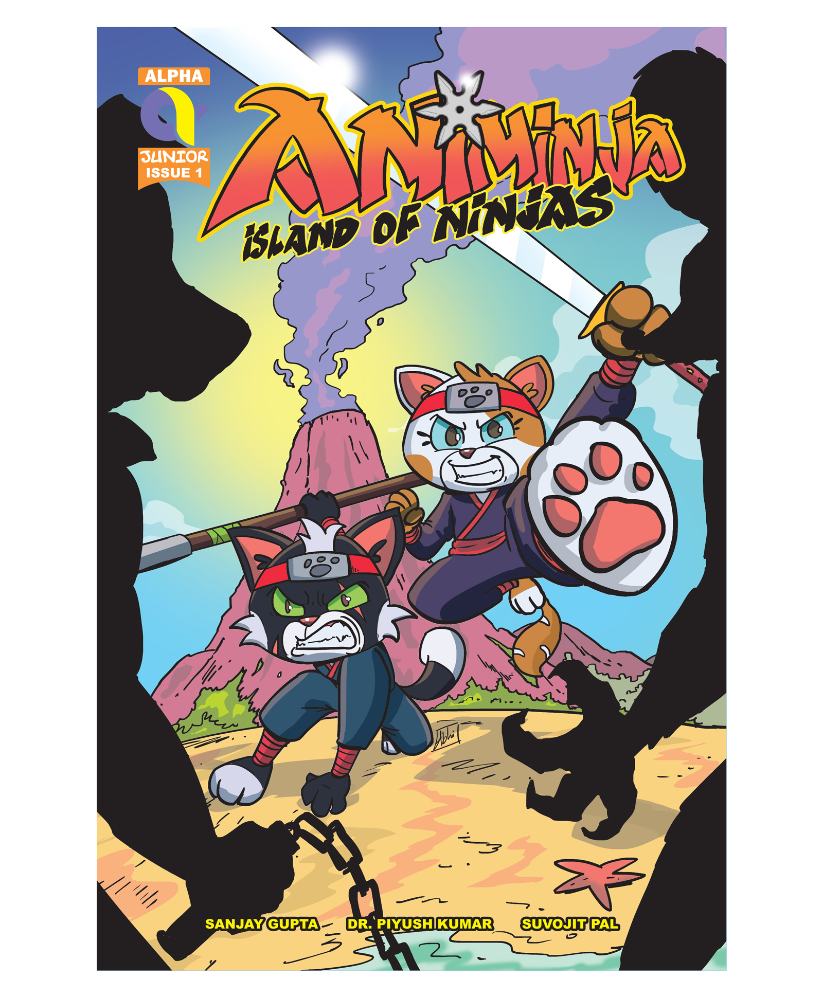 alpha comics Animinja - Island of ninjas | Issue 1 | English | Graphic Novel | New Release | Centerpin-picture-14