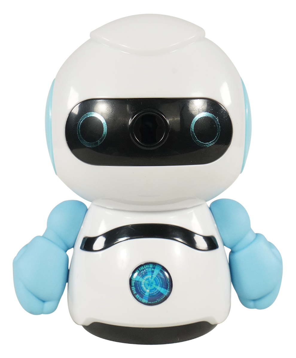 Smily Kiddos Hand Operated Robot Pencil Sharpener Blue-image-1