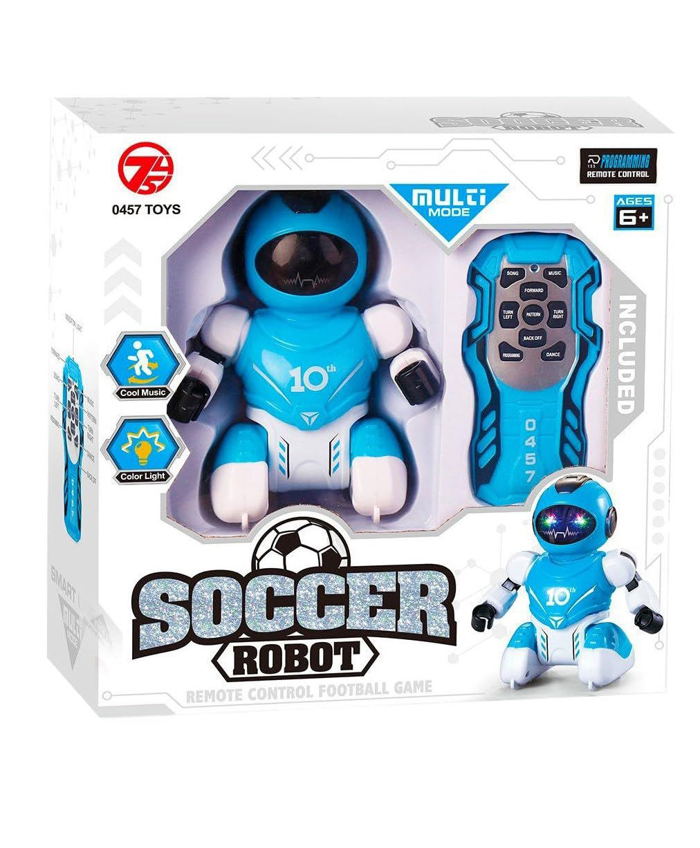AKN TOYS Remote Controlled Light Music Dancing Soccer Robot - PACK OF 1 - ( COLOR MAY VARY )-picture-34