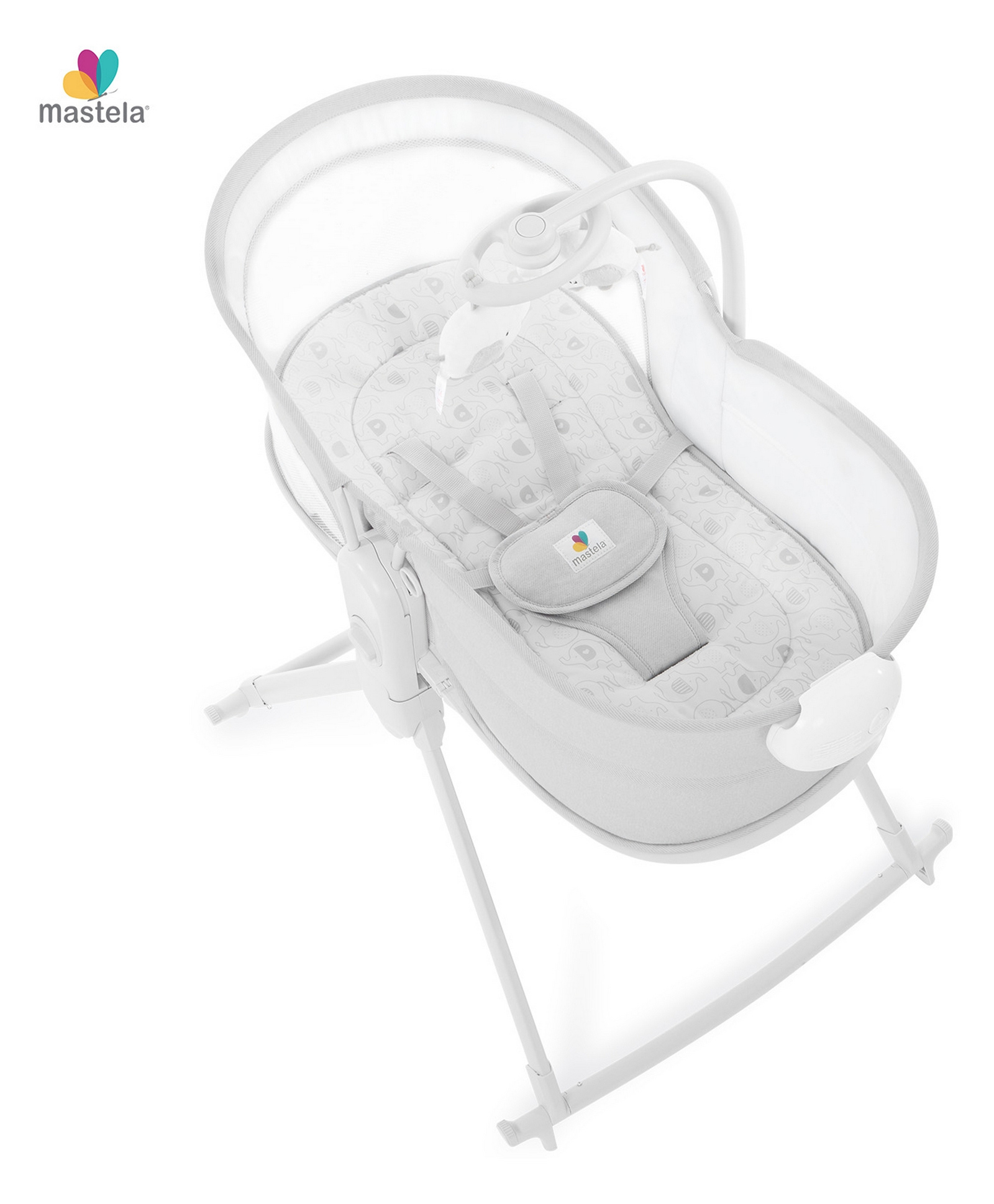 Mastela Orbelle multi-role Cradle Lite Grey Birth to 6M-picture-22