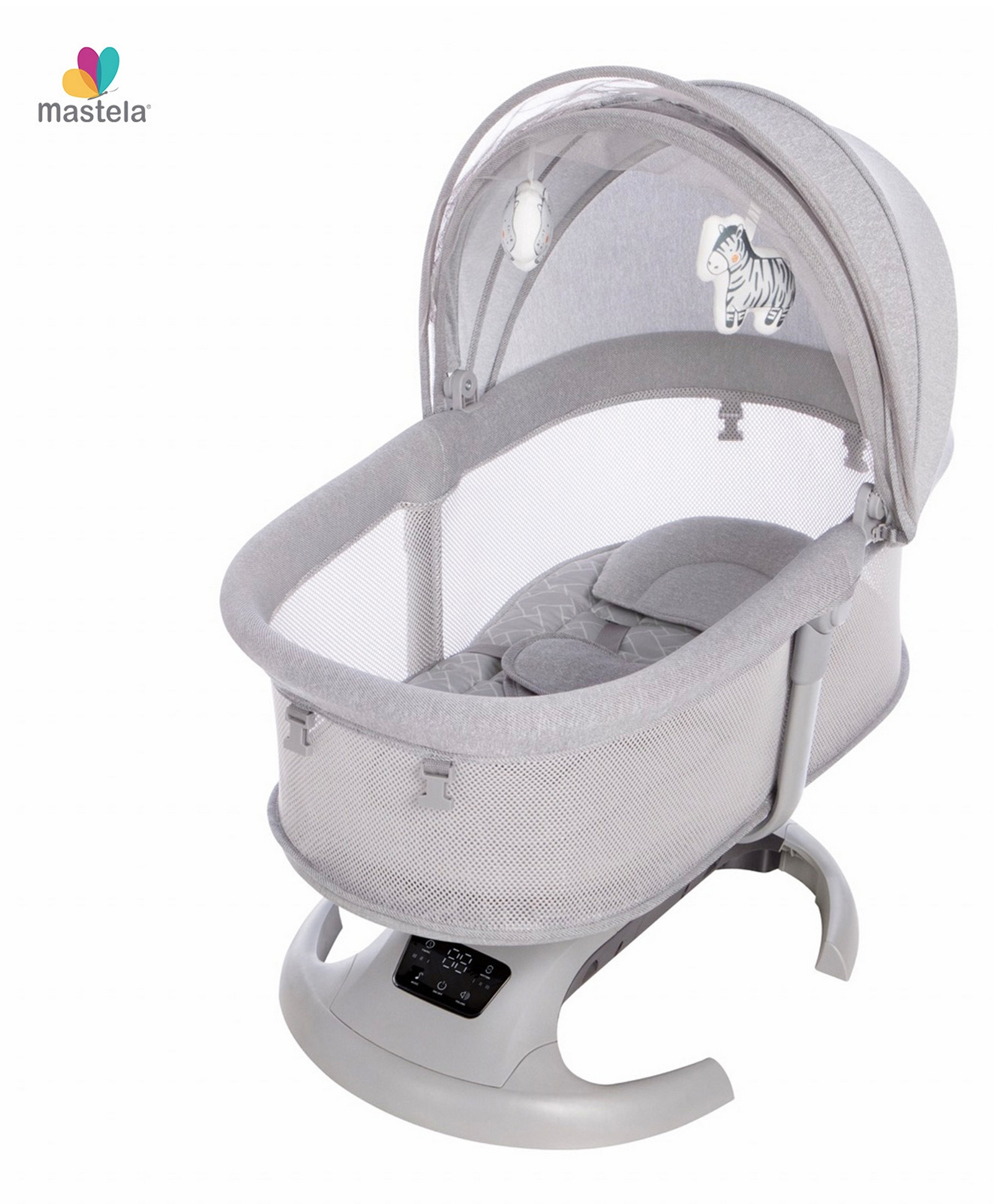 Mastela InfiniOrbit Cradle Lite Grey Birth to 3 year-picture-16