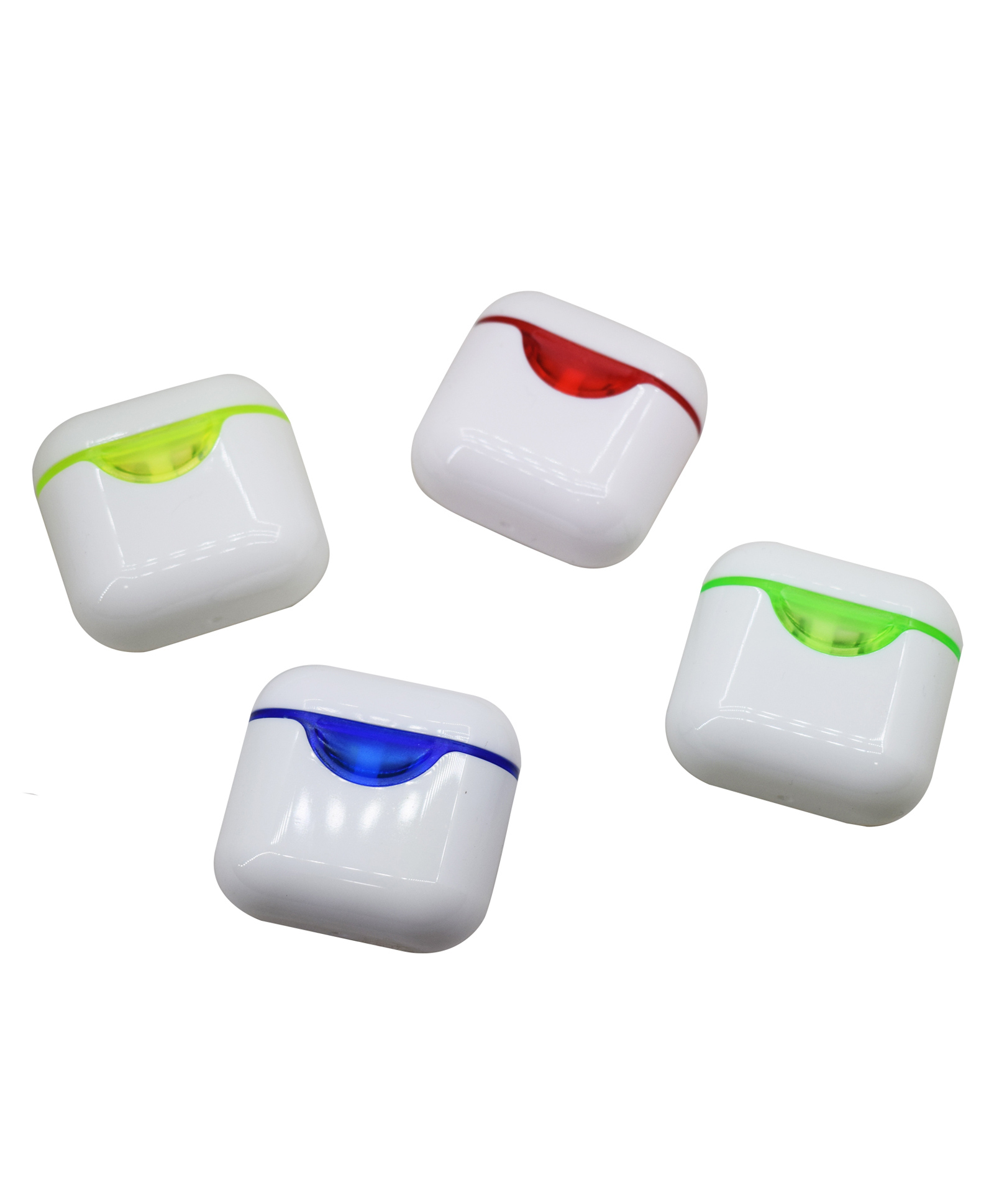 Asera 4 Pcs Earbuds Shape Pencil Sharpener for Kids & Students | Cute Portable Manual Sharpener with Shavings Container | Mini Stationery Gift for School, Drawing & Birthday Return Gifts-picture-8