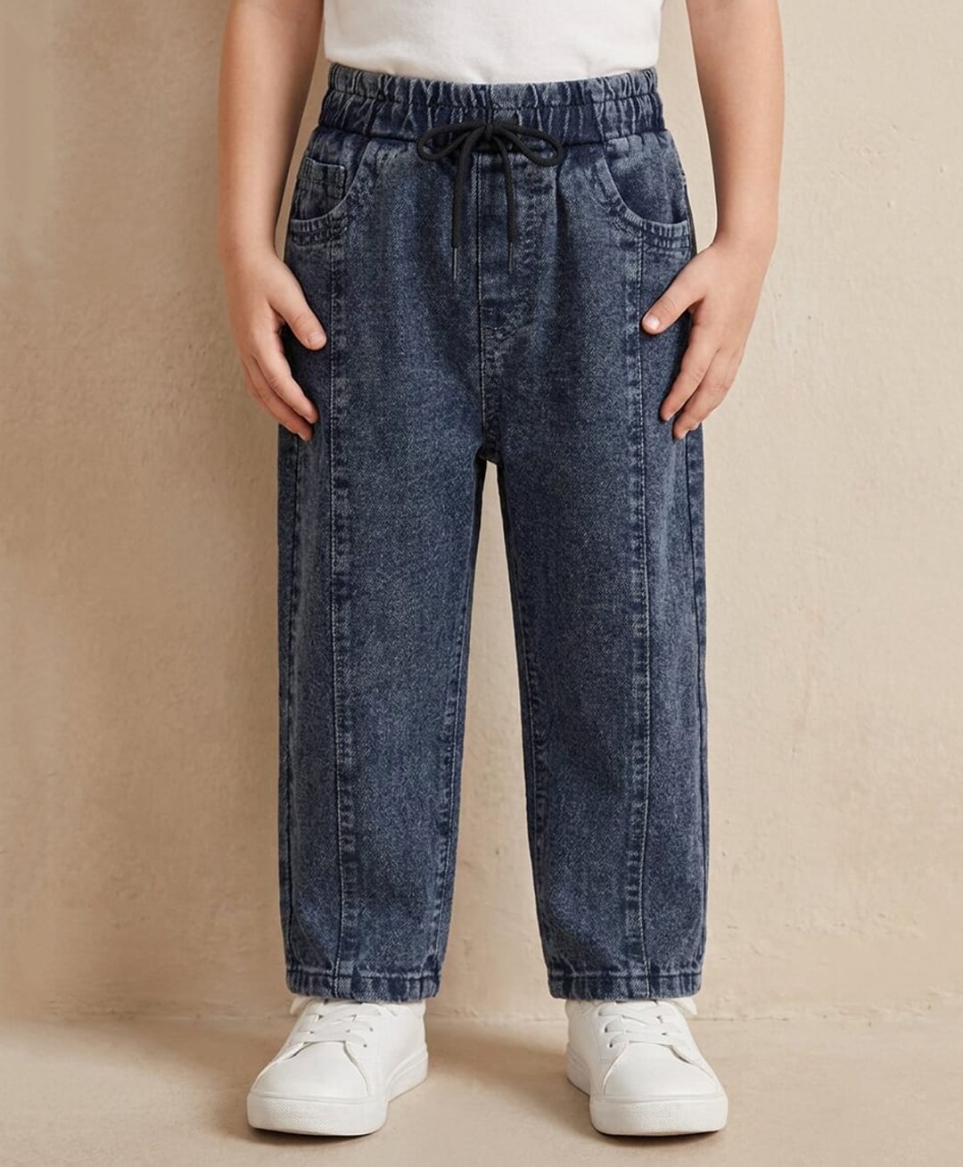 Rikidoos Denim Woven Full Length Jeans - Blue-picture-25