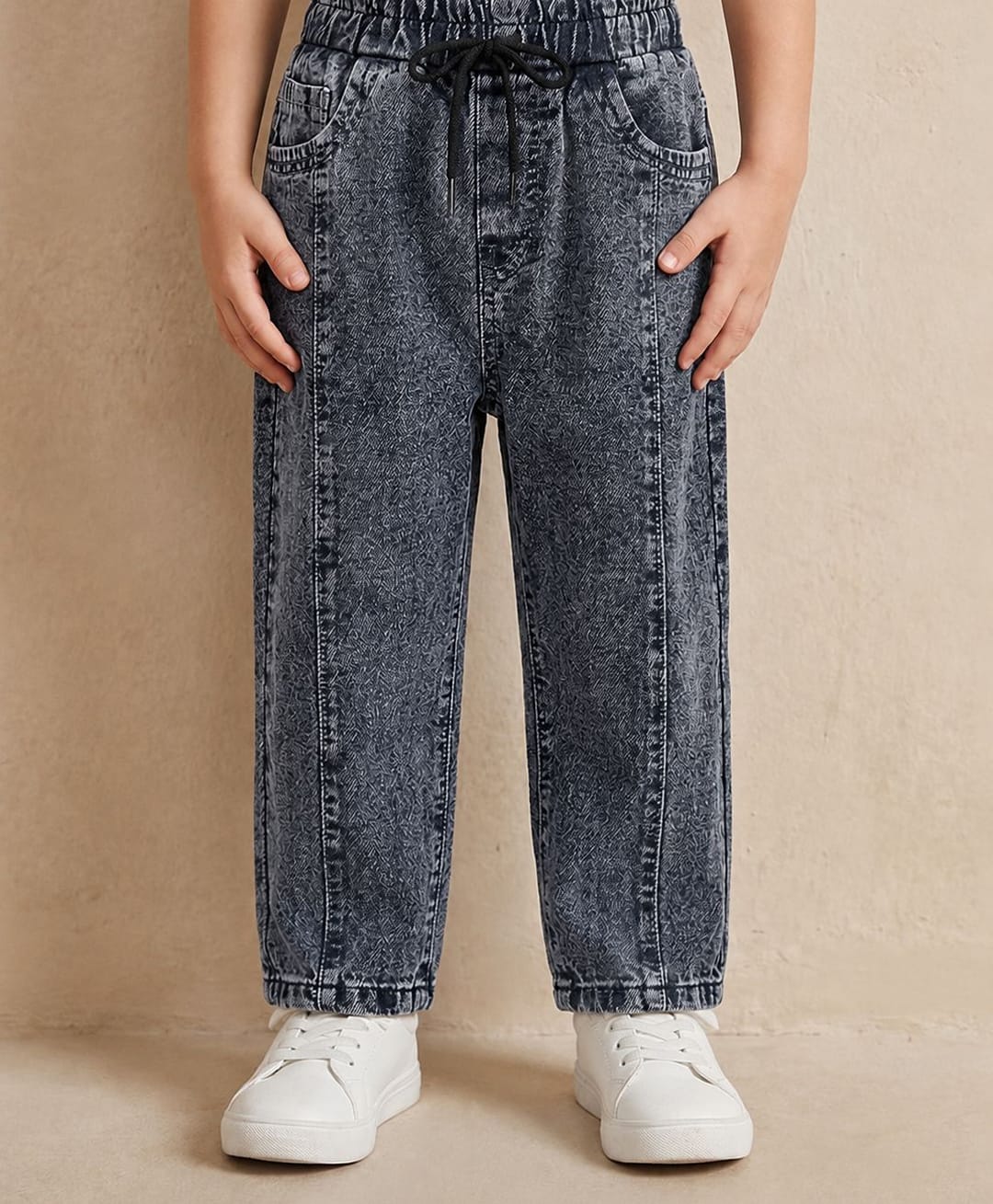 Rikidoos Denim Woven Full Length Jeans - Blue-picture-22