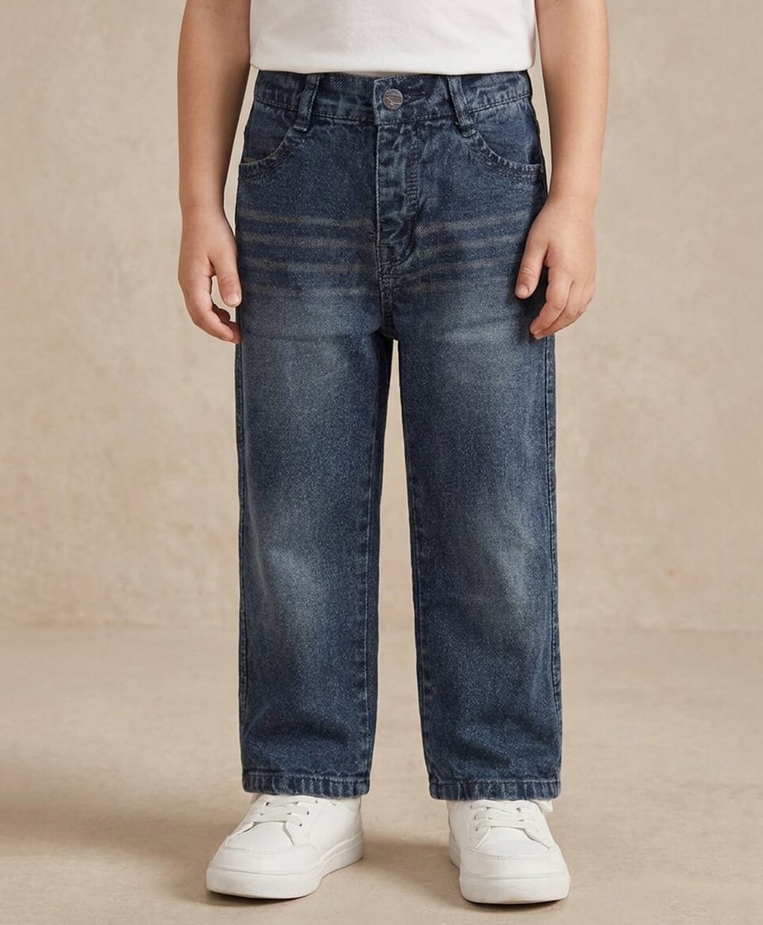 Rikidoos Denim Woven Full Length Jeans - Blue-picture-18