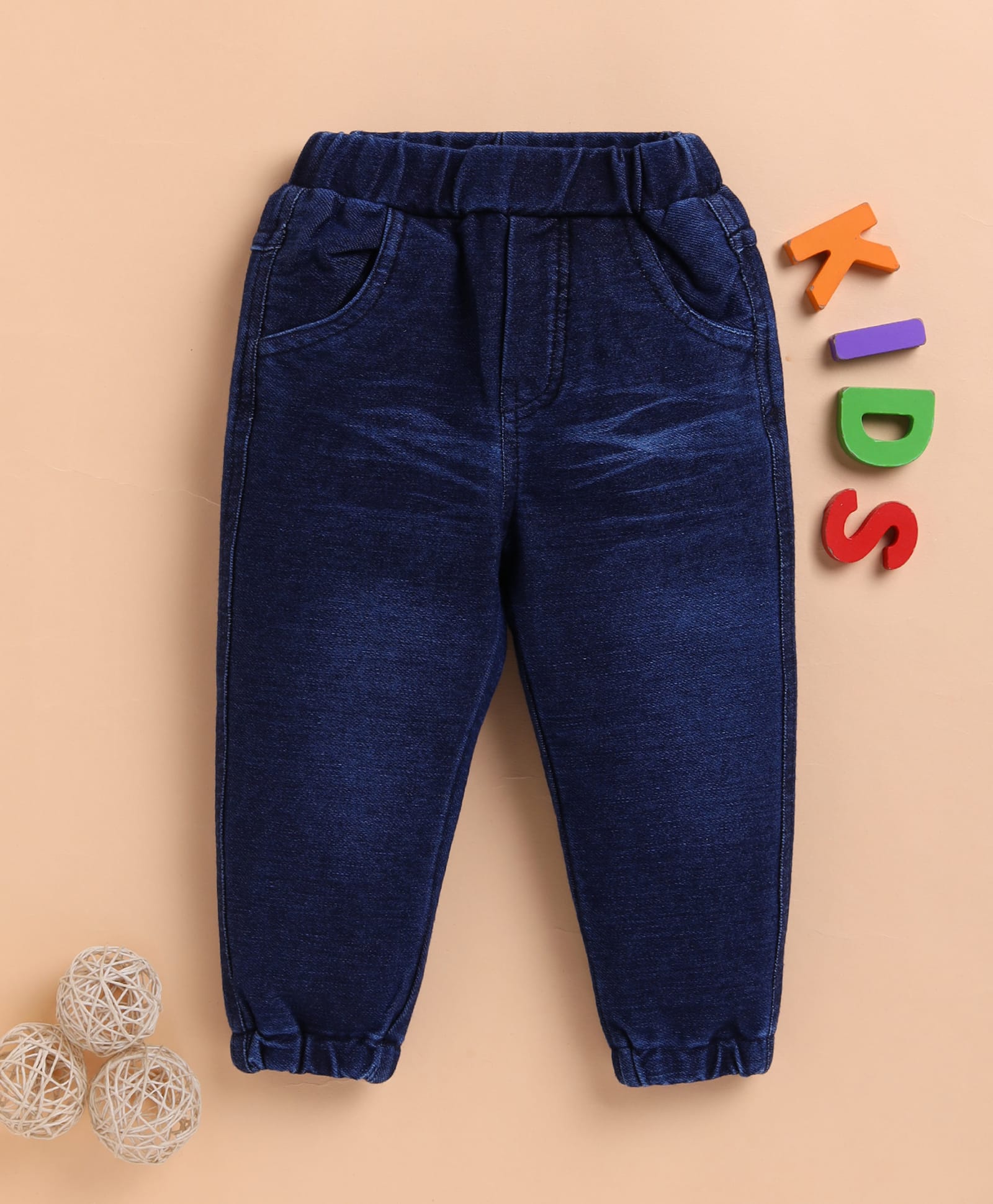Wonderchild Mild Washed Jeans - Blue-picture-28