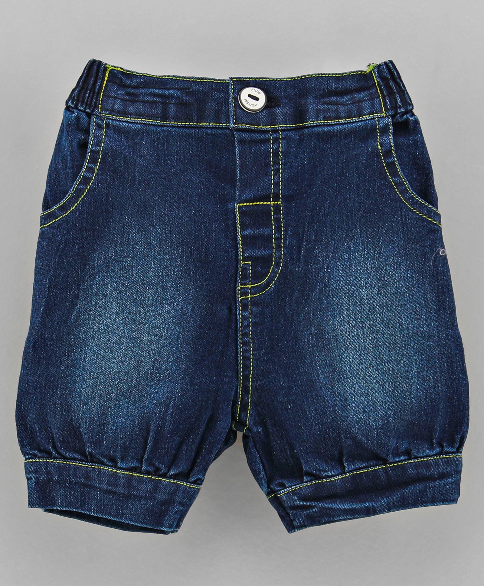 Wonderchild Interlock Woven Washed Shorts - Blue-picture-11
