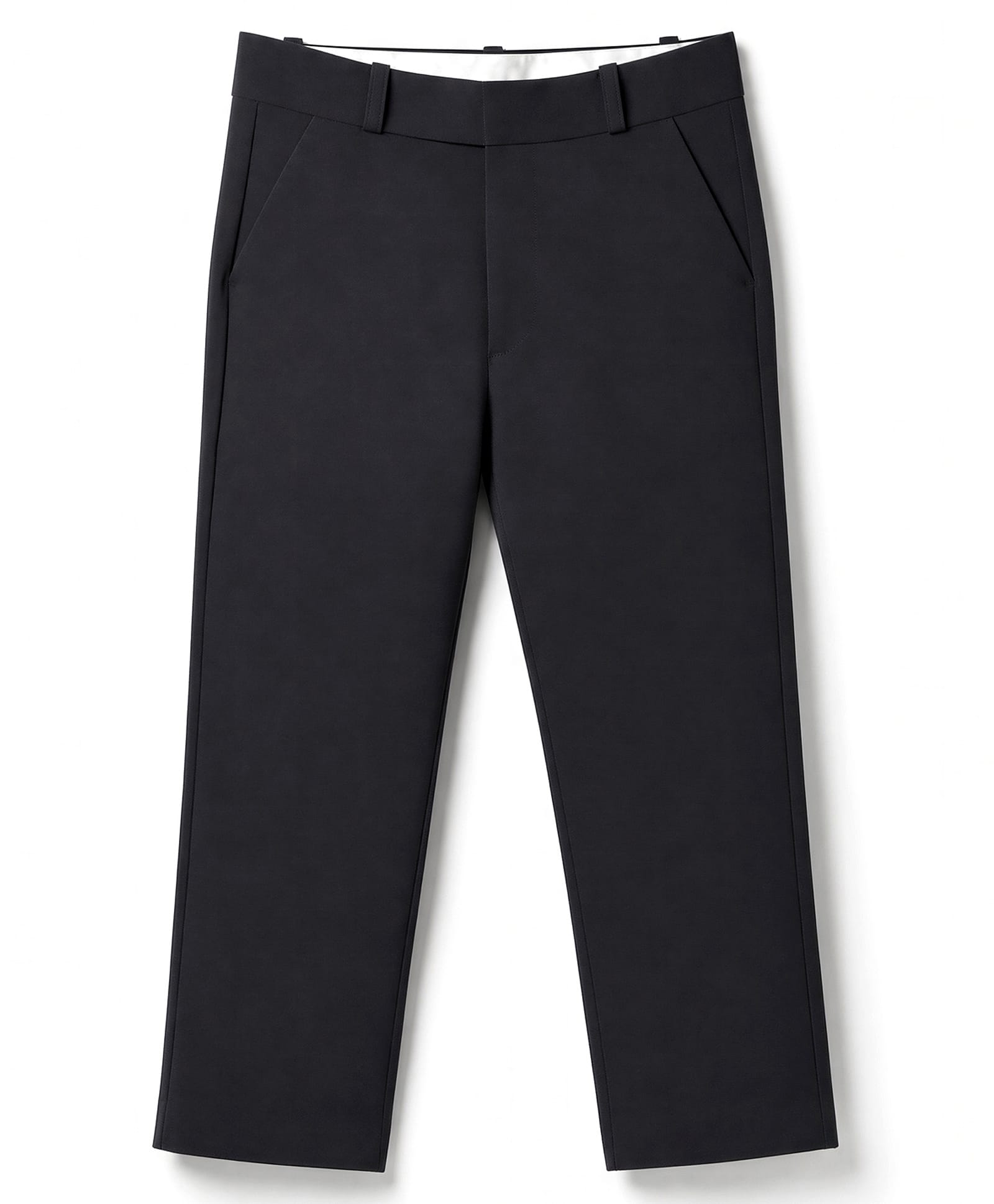 Rikidoos Cotton Lycra Woven Full Length Solid Trouser - Charcoal Grey-picture-12