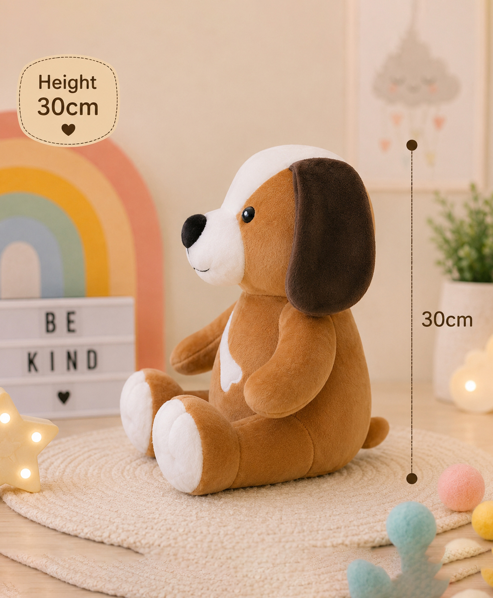 Goldenhub 30 cm Toys Teddy Bone Dog Brown-picture-23