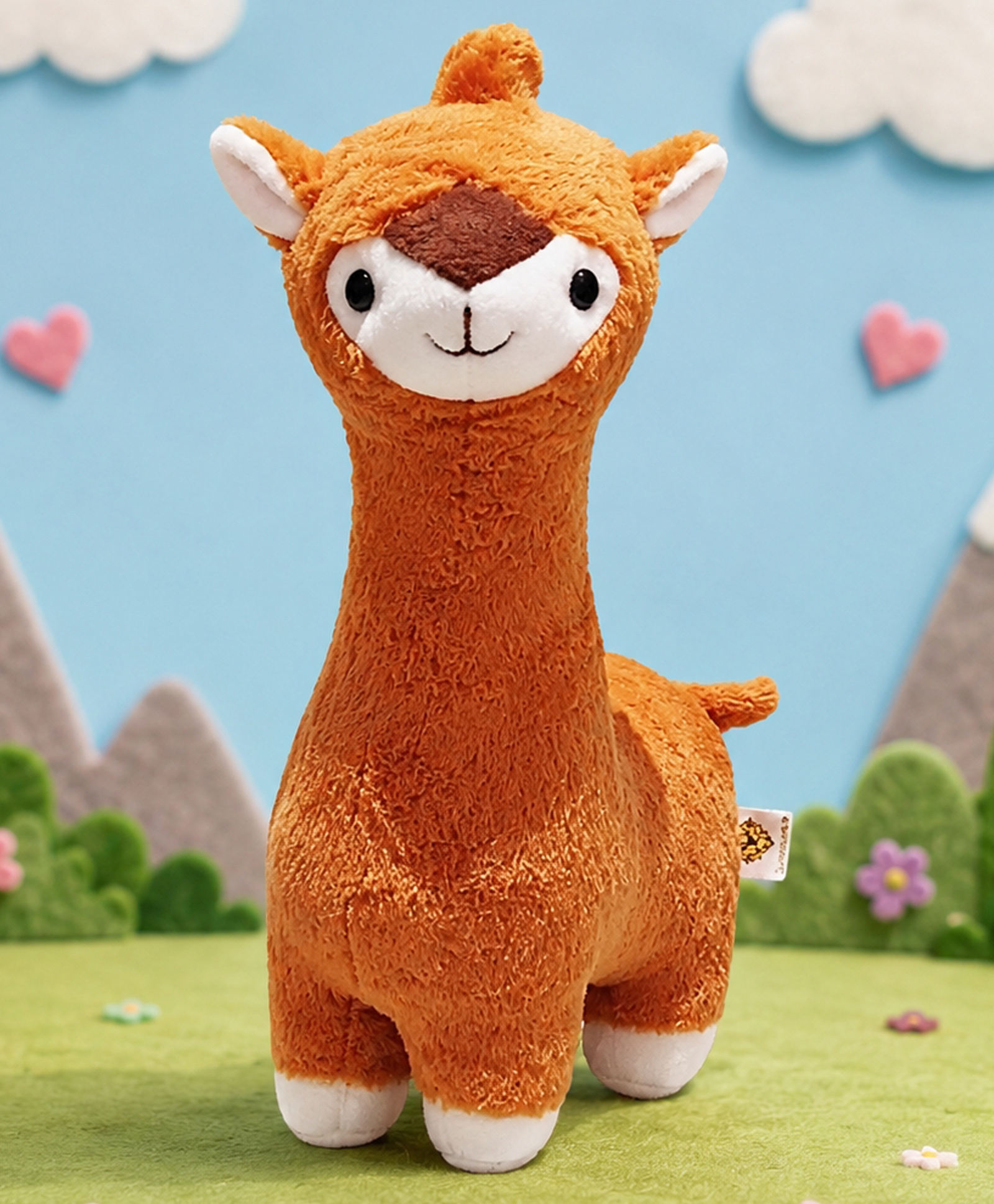 Goldenhub Alpak Standing Teddy Bear Plush Soft Toy Cute Kids Birthday Animal Baby Boys/Girls Playing Birthday Gift Soft Fur, Soft Plush Toy Teddy Bear For Kids Gift-picture-15