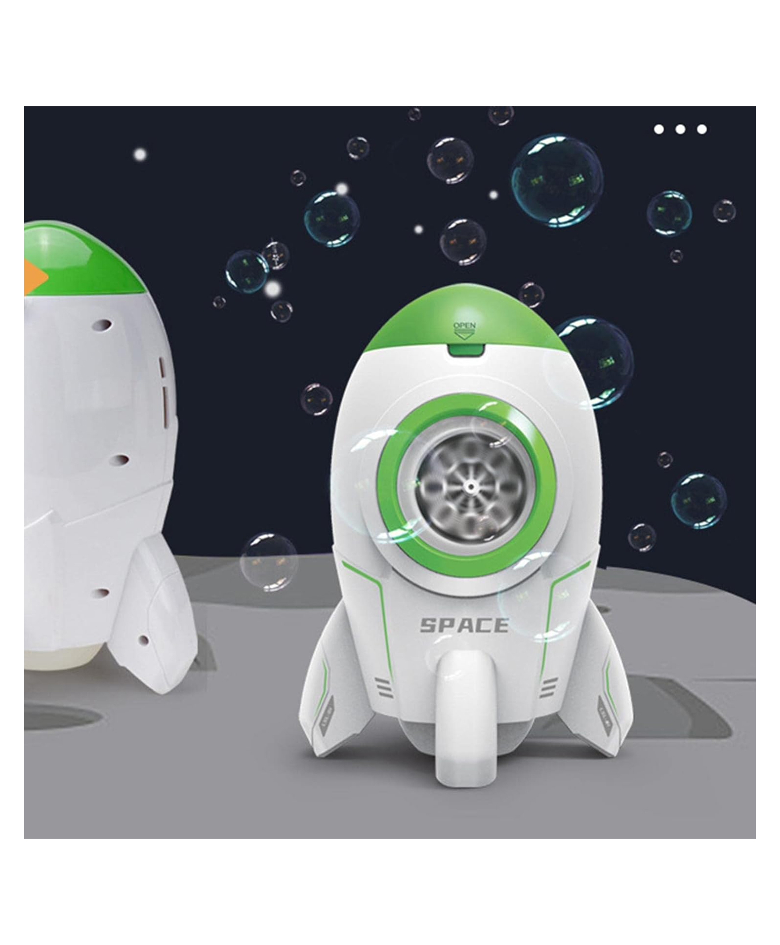 AKN TOYS Rocket Bubble Maker Create Atmosphere for Birthdays Party Outdoor Play - PACK OF - 1 -( COLOR MAY VARY )-image-31