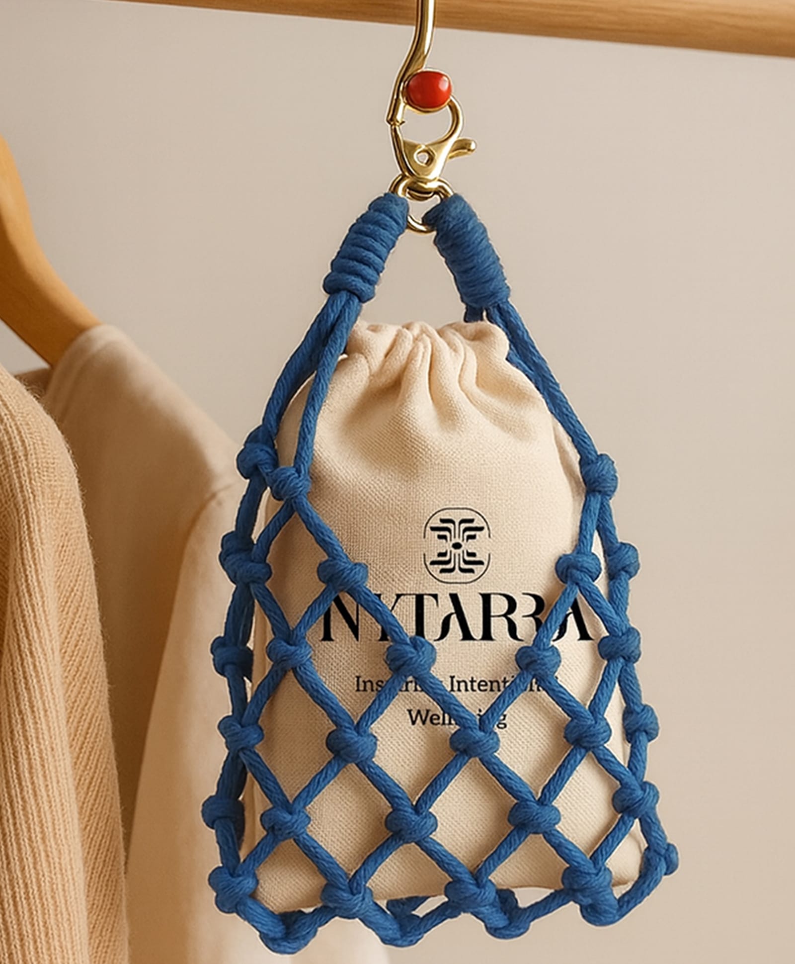 nytarra naturals Nytarra Luxury Aroma Sachet - Blue Tranquil | Long Lasting Air Fresheners for Closets, Drawers & Cupboards | Hanging Closet Freshener Pouch | Premium Wardrobe Fragrance | No Heat or Spray-picture-14