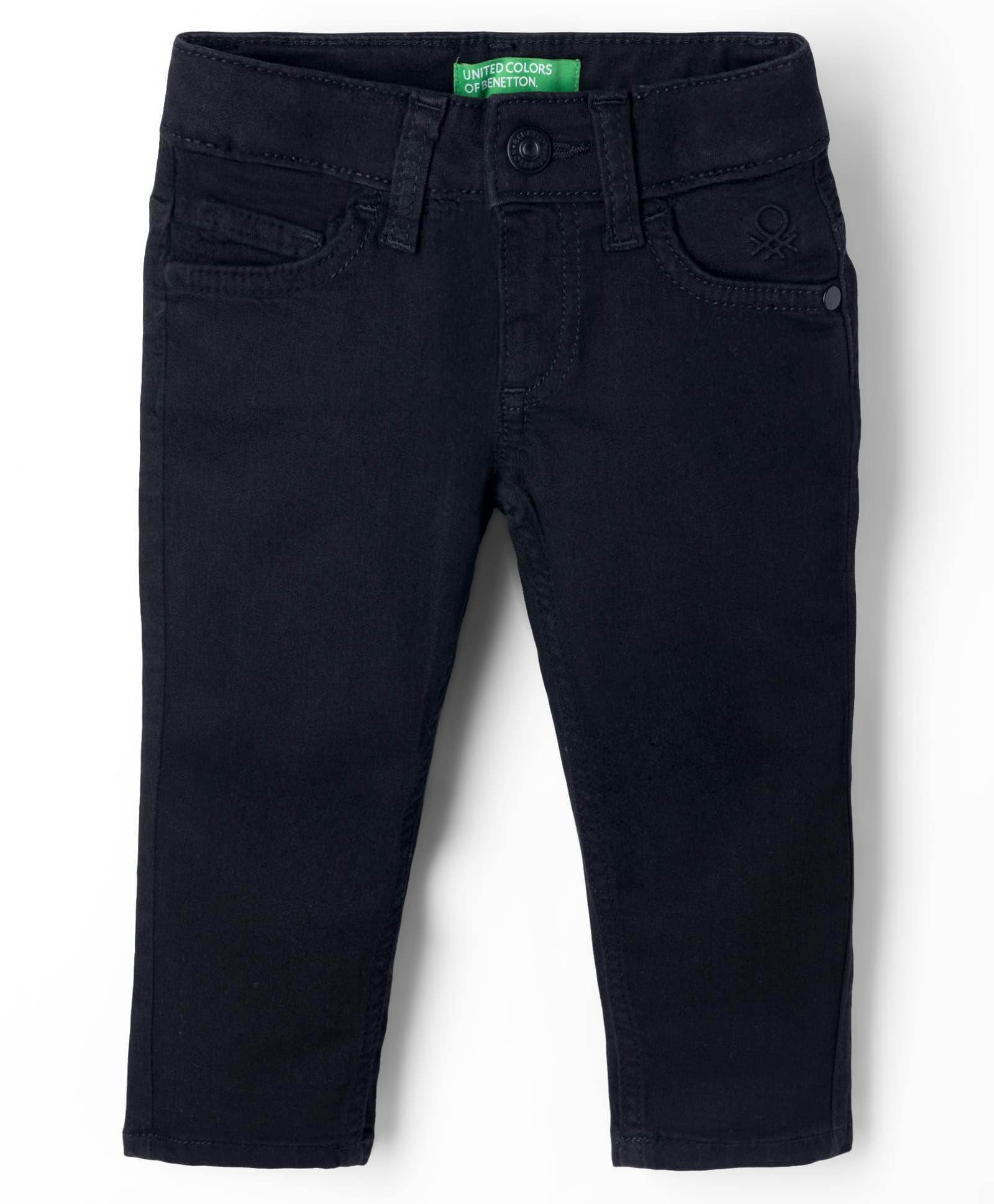 UCB Woven Full Length Solid Jeans - Black-picture-11
