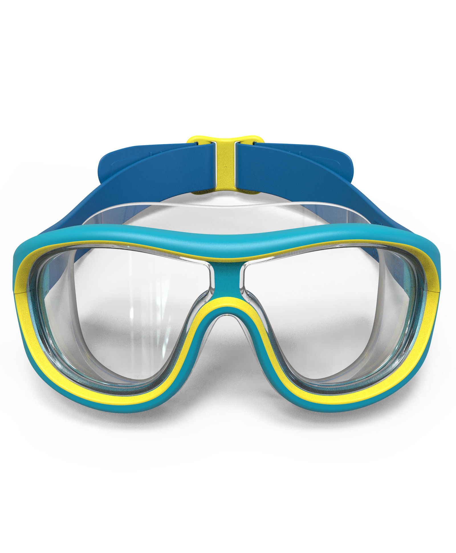 DECATHLON - Polycarbonate Colourblock Swimming Goggles Mask - Blue-picture-24