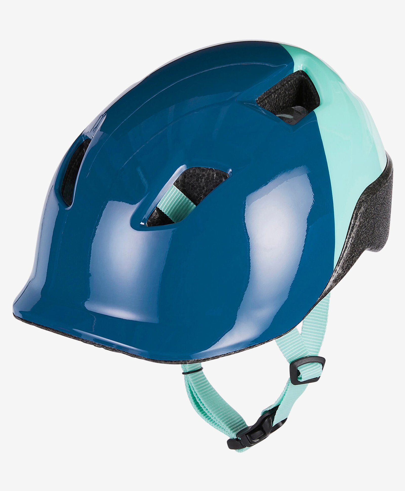 DECATHLON - Btwin 500 Polycarbonate Solid Cycling Helmet - Blue-image-46