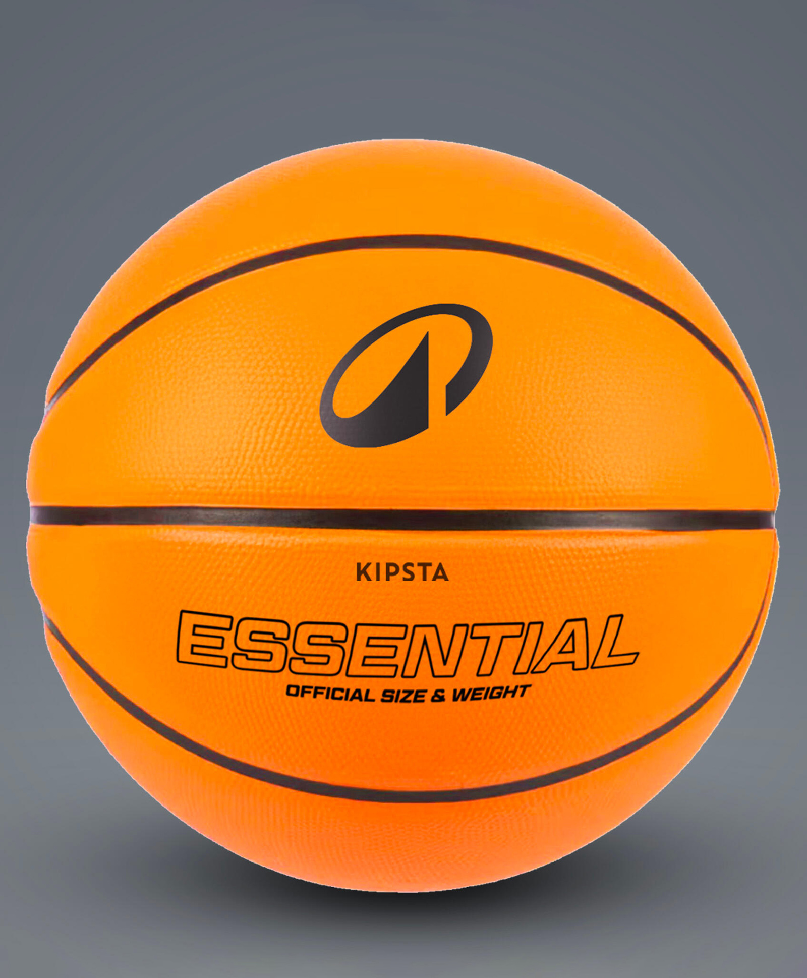 DECATHLON - Kipsta Essential R100 Synthetic Rubber Printed Basketball - Orange-image-41