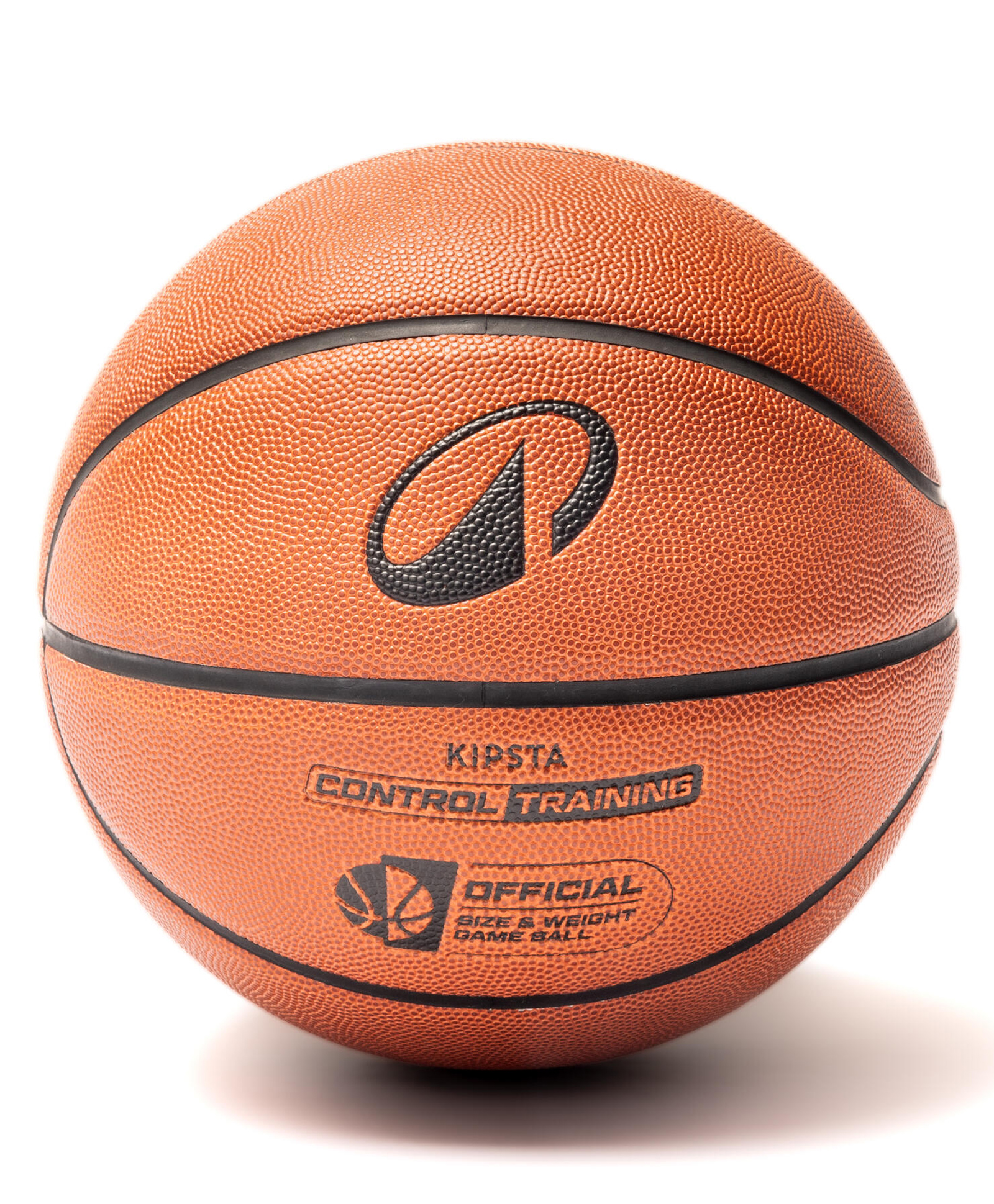 decathlon Kipsta Control Training Polyurethane Printed Basketball - Brown-picture-11