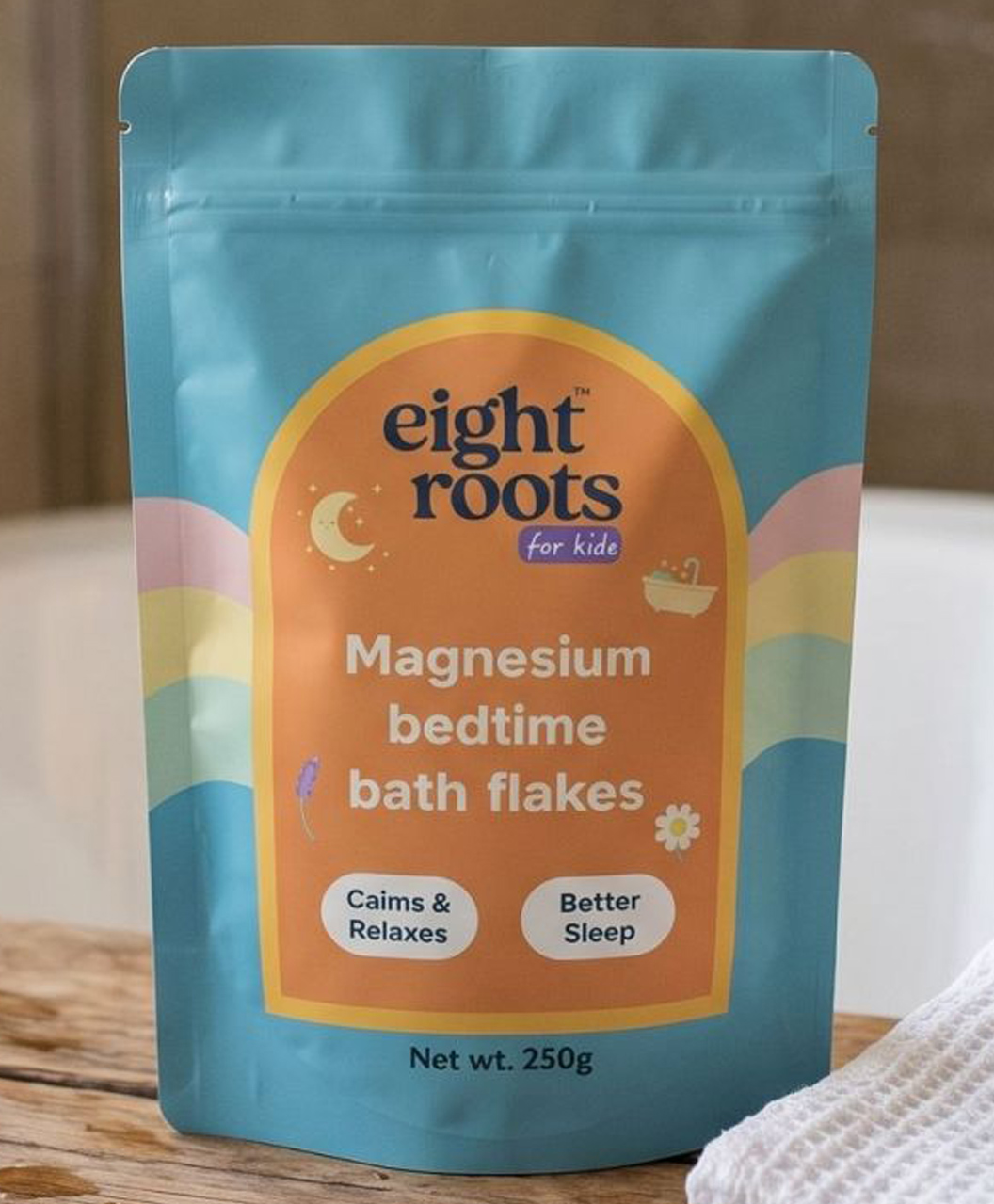 Eight Roots Kids Bedtime Magnesium Bath Flakes (250g)-picture-28