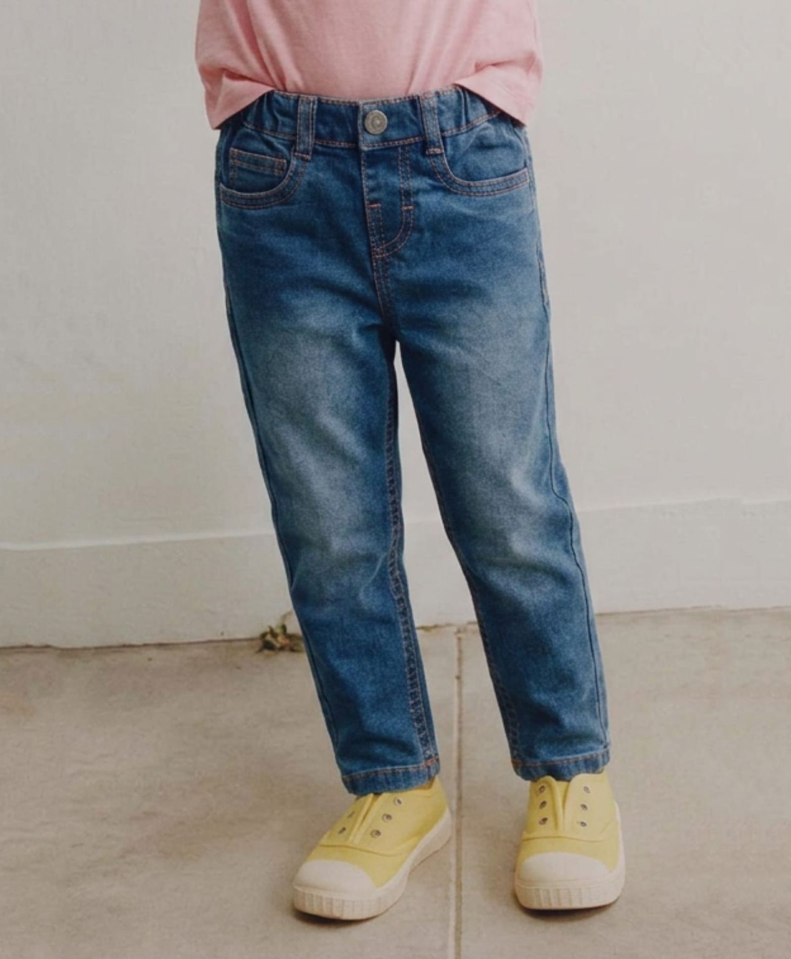 Tales & Stories Denim Washed Jeans - Blue-picture-17