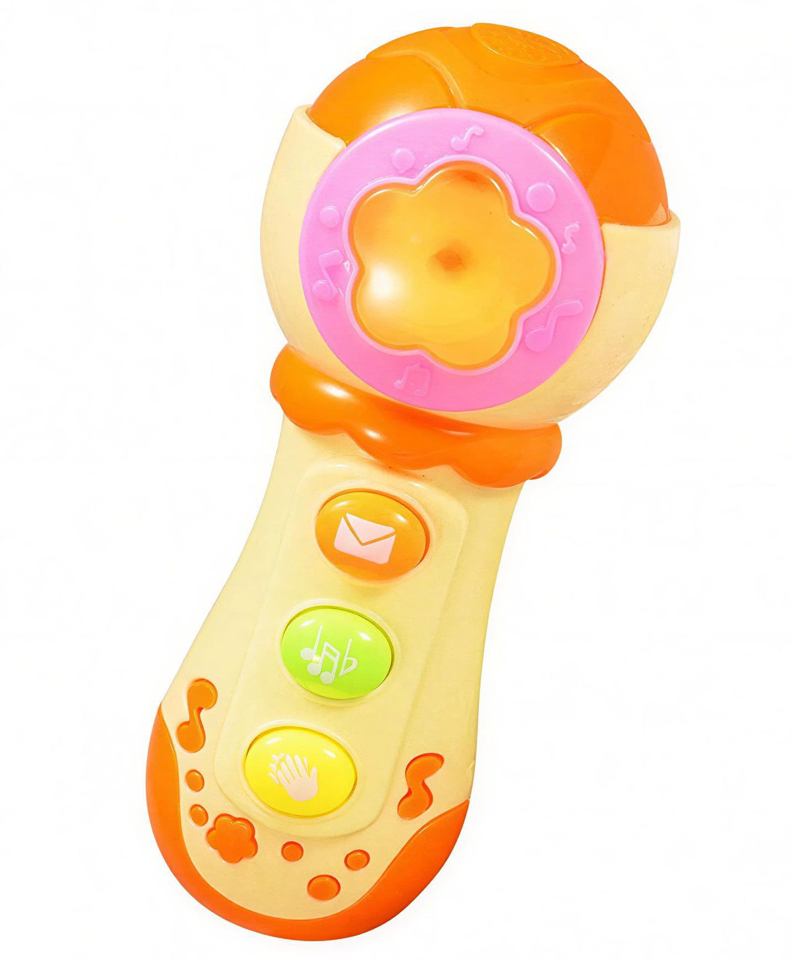 FunBlast Musical Mic Toy with Lights & Music for Boys & Girls Pack of 1 Beige-picture-39
