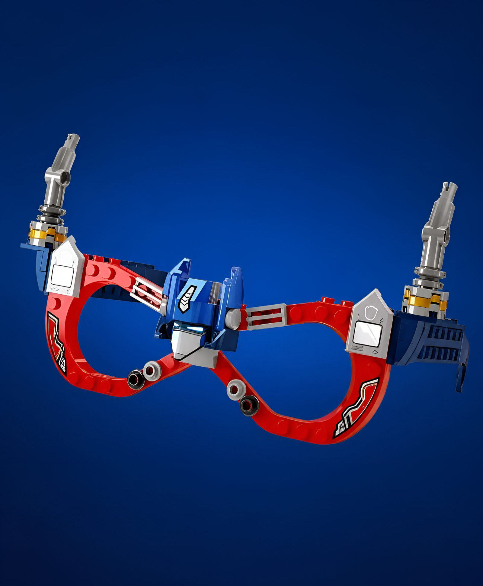NEGOCIO Glasses DIY Assemble Bricks Glasses Blocks Toys Plastic Building Blocks - PACK OF 1 - COLOR MAY VARY-image-2