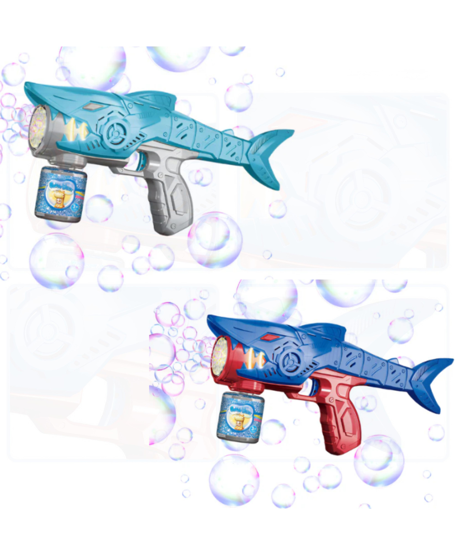 Lumo Brilliant Toys Electric Shark Bubble Gun Blaster Toys for Kids, Fun Entertainment Kids Toys - Color May Vary-image-20