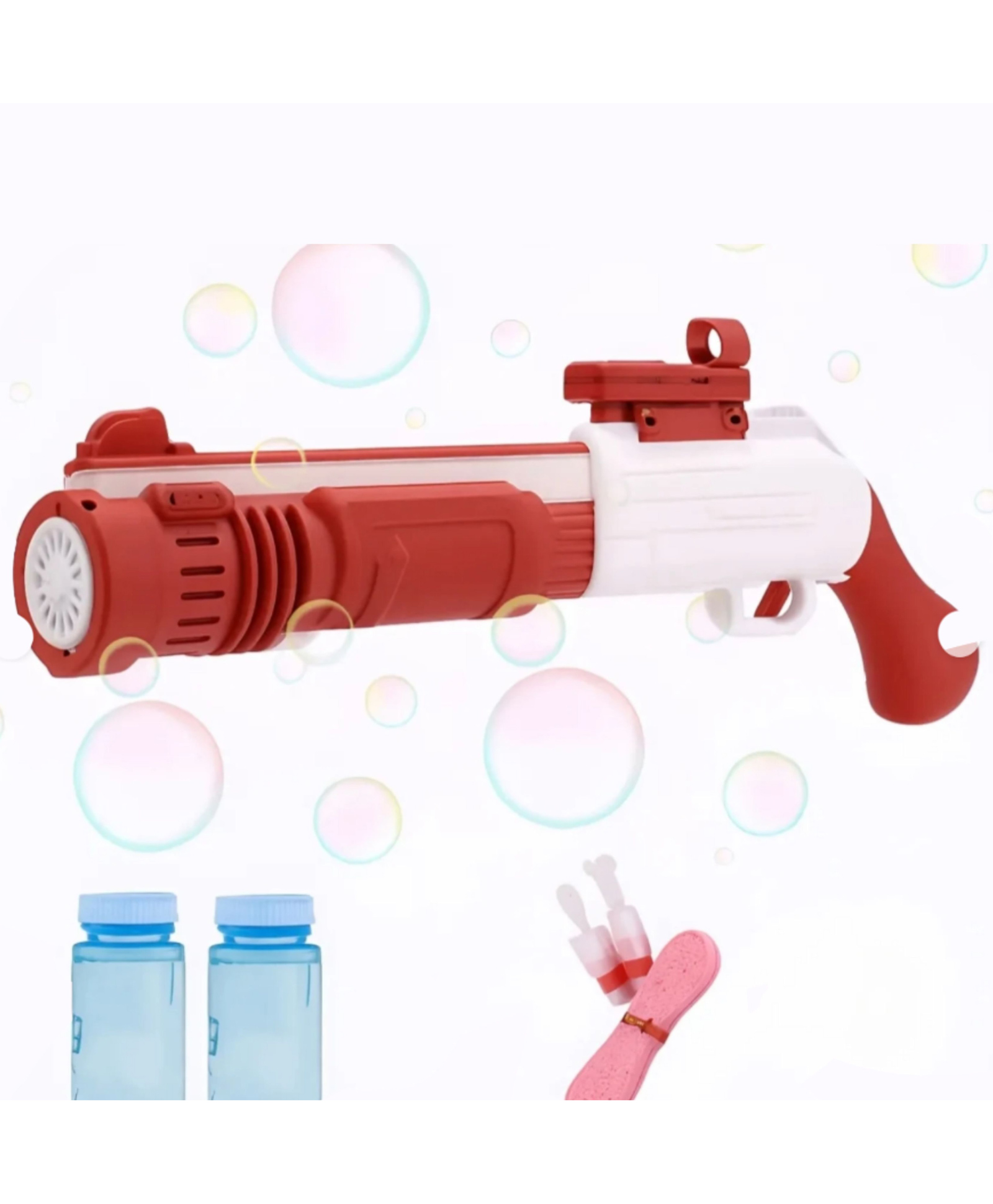 Lumo Brilliant Toys Pop Story Automatic Shotgun Bubble Blaster Gun Toys for Kids, Bubble Blower Gun with Bubble Solution Bottle, Fun Entertainment Kids Toys - Color May Vary-image-16