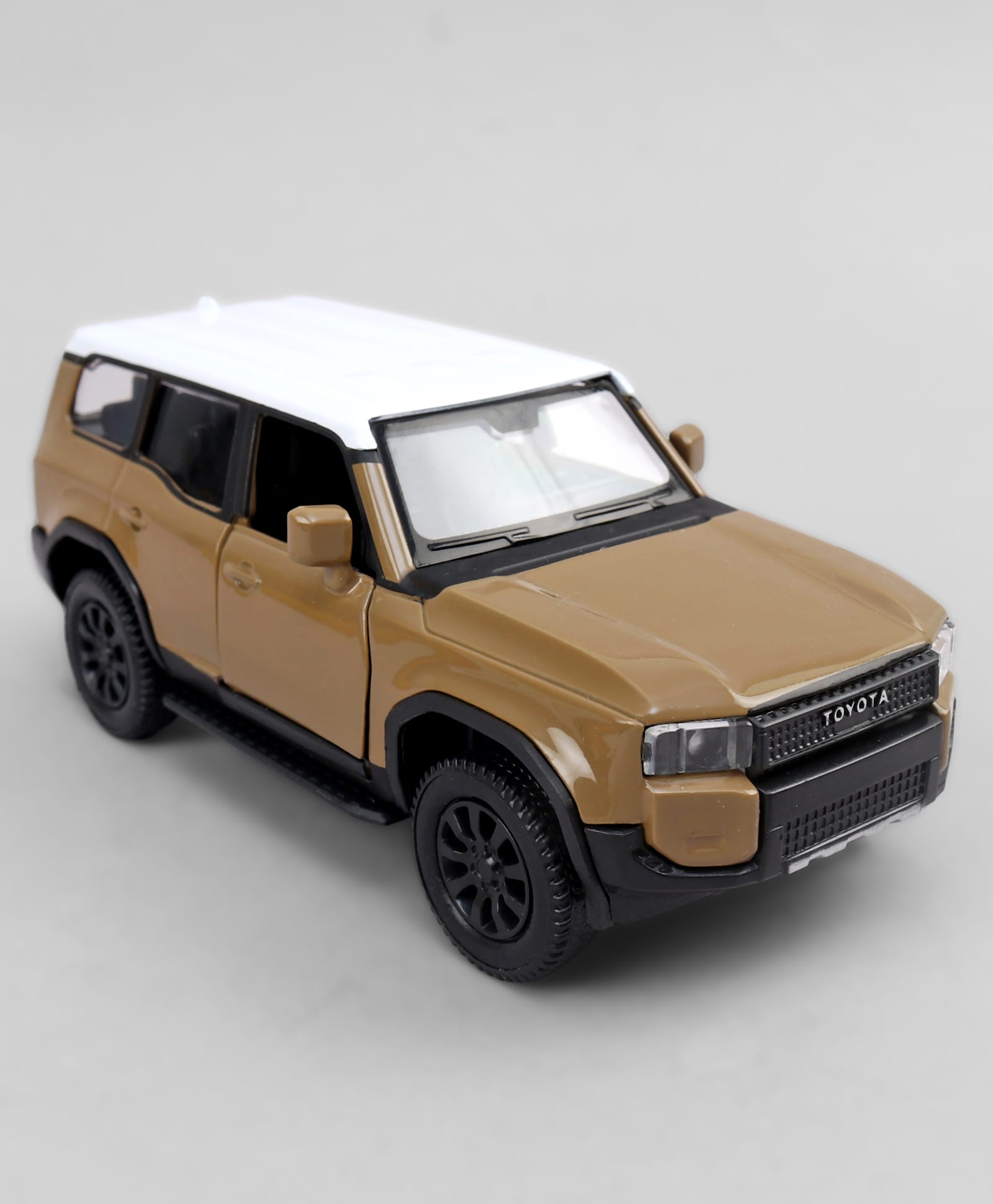 RMZ City Toyota Land Cruiser 250 (Prado) Collectible Diecast Car Scale Model 1:40 (5 Inch) - Beige-picture-14