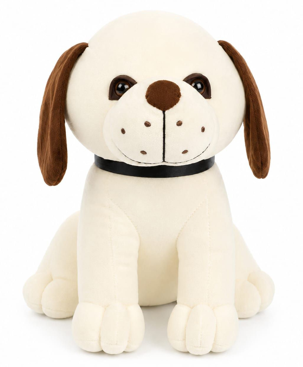 Besties 35 cm Cute White Dog Plush Toy | for Toddler Gifting | Boys & Girls | Stuffed Animal | Baby Safe | Cuddle & Travel Partner | Super Soft Fabric | Room & Car Décor-image-25