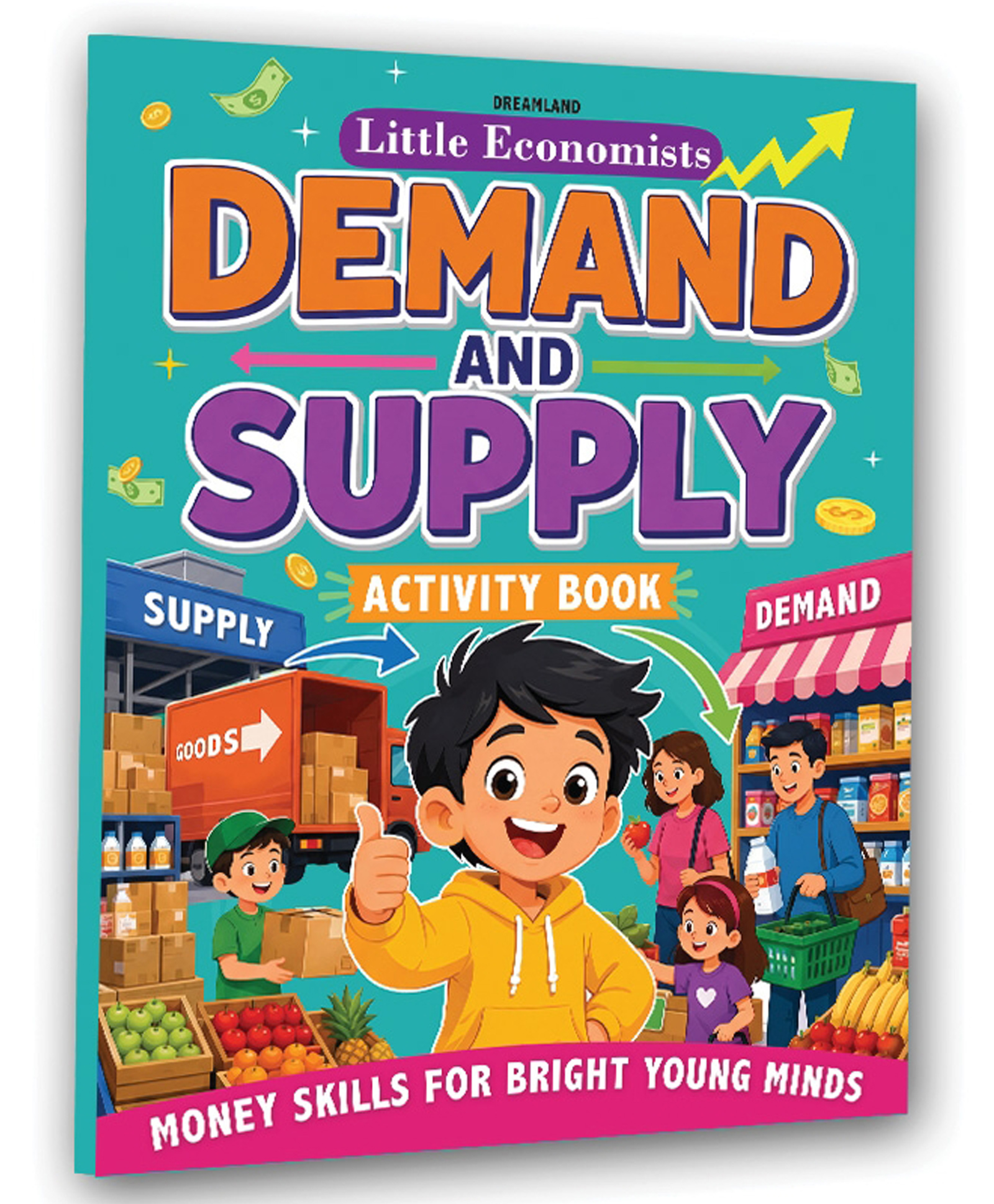 Little Economist Demand and Supply- Financial Literacy Book for Kids Ages 7- 12 by Dreamland | English | Paperback-image-34