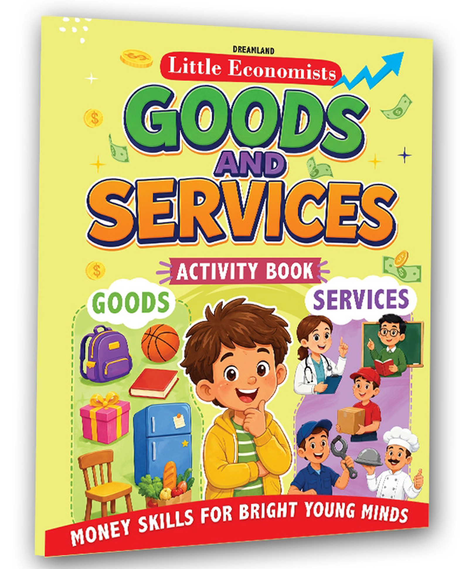 Little Economist Goods and Services- Financial Literacy Book for Kids Ages 7- 12 by Dreamland | English | Paperback-image-37