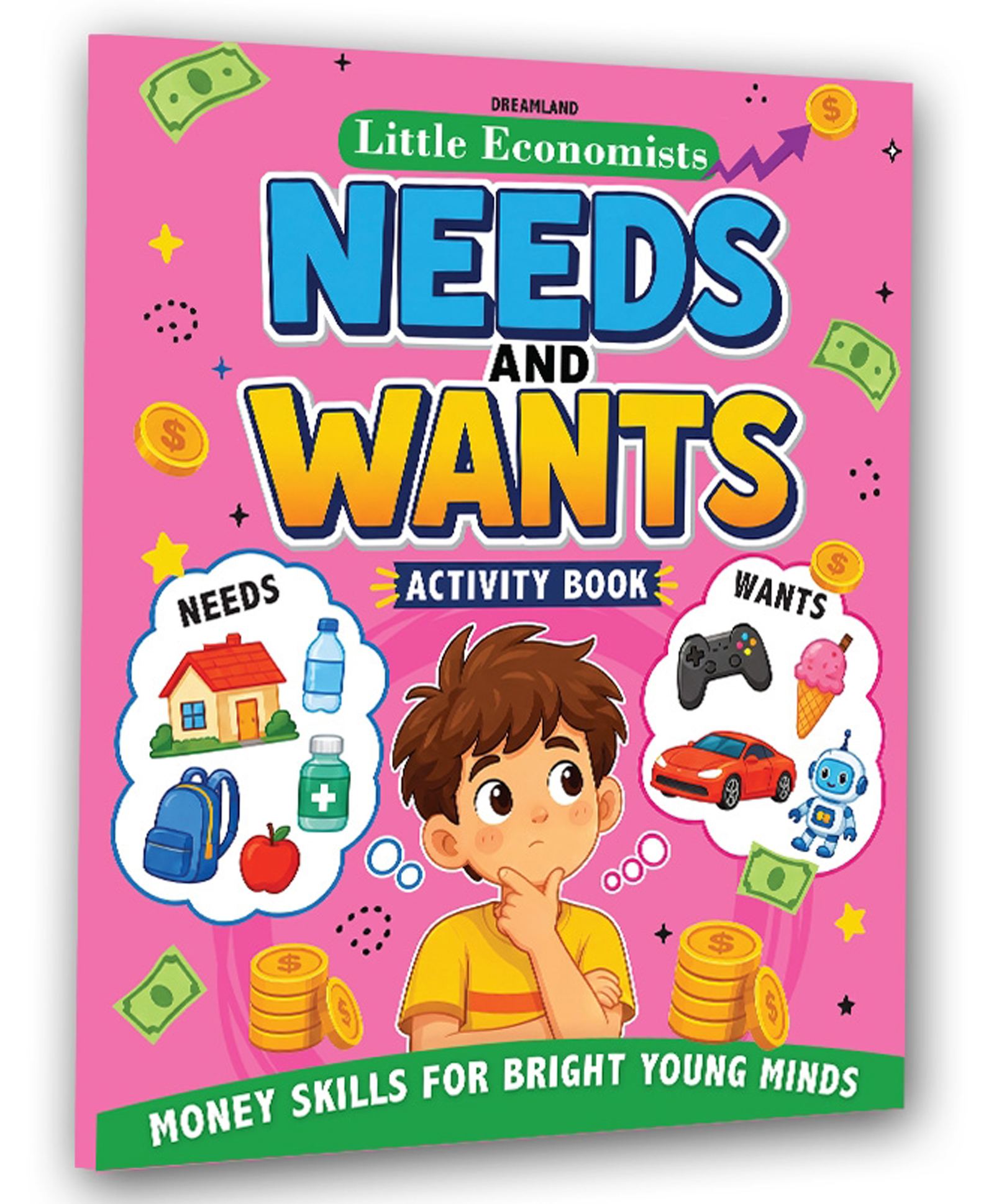 Little Economist Wants and Needs- Financial Literacy Book for Kids Ages 7- 12 by Dreamland | English | Paperback-image-18