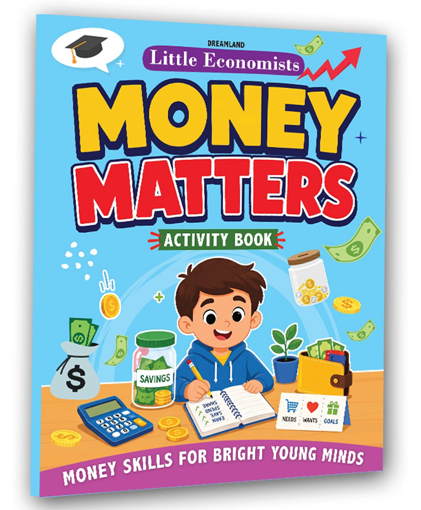 Little Economist Money Matters- Financial Literacy Book for Kids Ages 7- 12 by Dreamland | English | Paperback-image-12