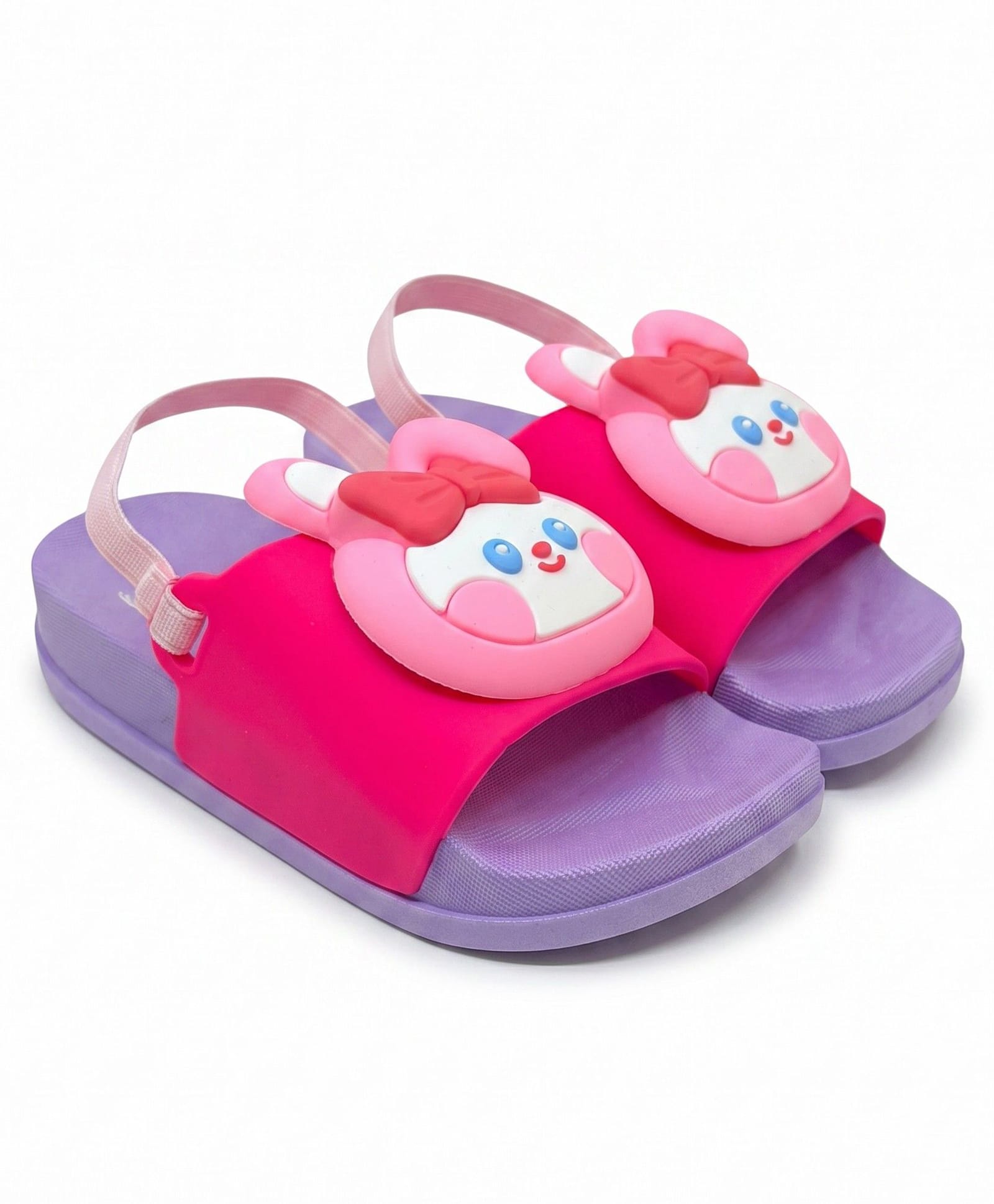 Lil Lollipop Cartoon Applique Detailed Slingback Sandals - Pink-picture-32