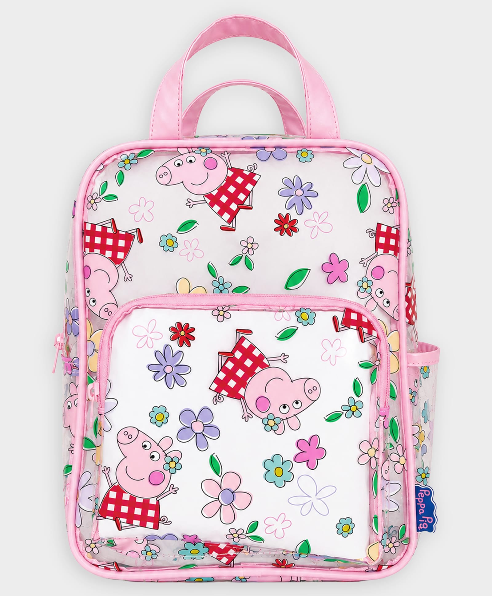Mi Arcus 11 Inches 100% TPU Peppa Pig Printed Backpack- Pink-picture-10