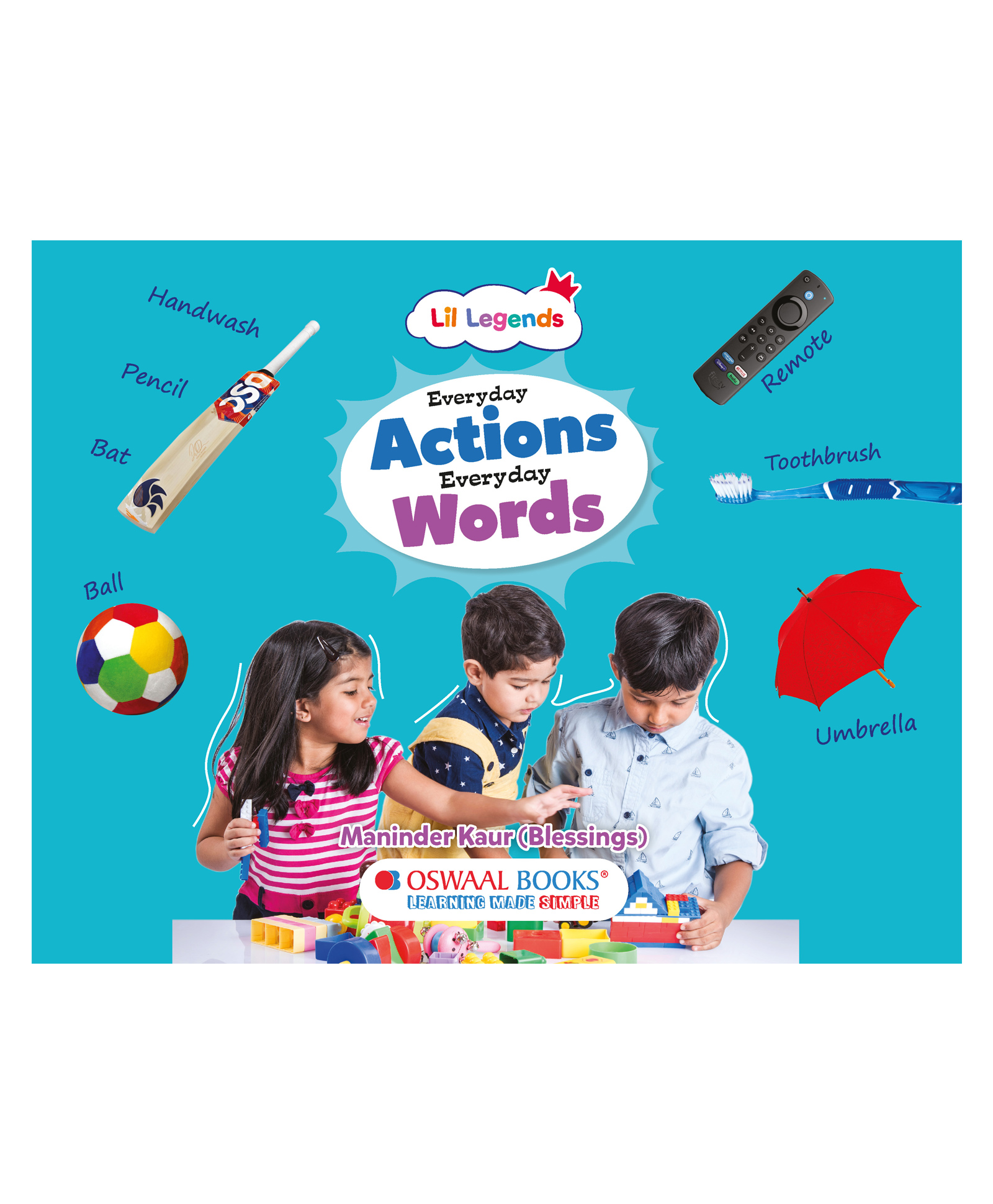 Lil Legends: Everyday Actions, Everyday Words by Oswaal Editorial Board - English-image-48