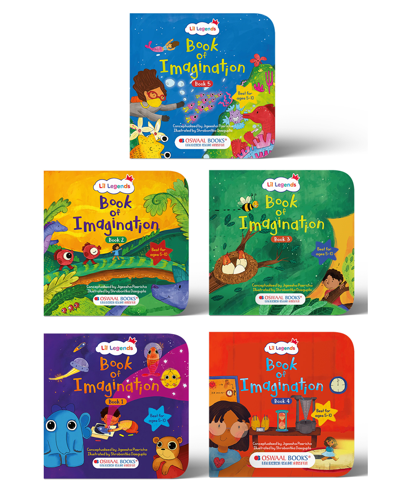 oswaal lil legends Lil Legends Book of Imagination Part 1 5 | Creative Thinking & Visual Learning | Ideal for Children Who Think Differently Paperback by Oswaal Editorial Board - English-picture-15