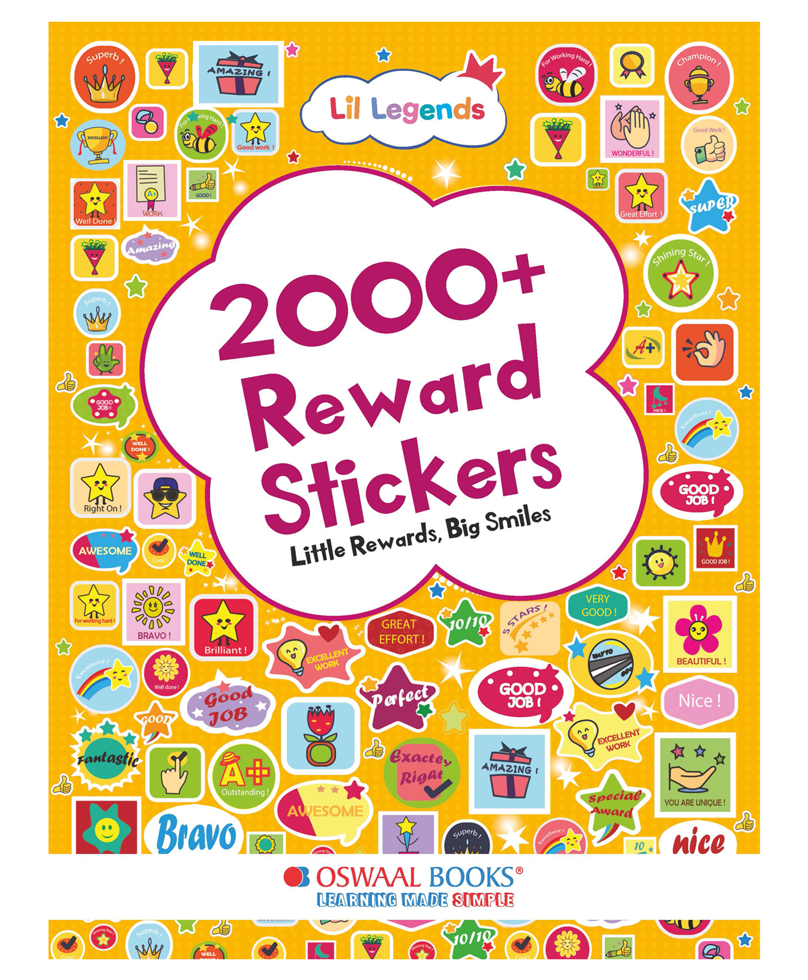 2000+ Reward Stickers | Perfectly Curated for Teachers and Parents | Designed to Motivate Children by Oswaal Editorial Board - English-image-35