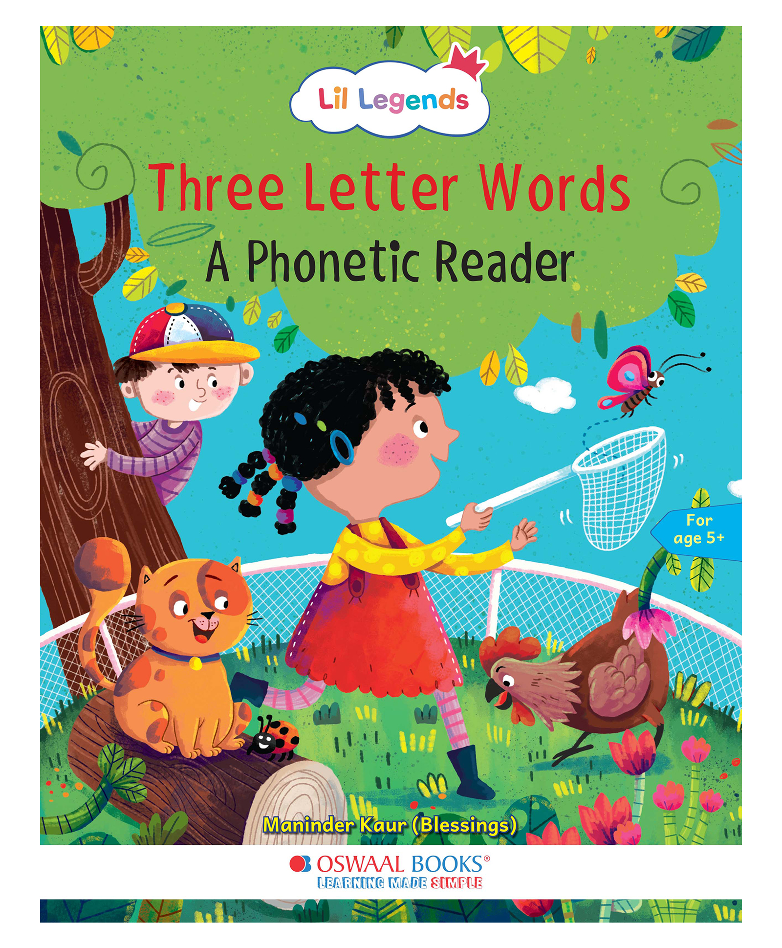 Oswaal Lil Legends Three Letter words Phonic Reading Book English Reading Book for Kids For Kids Age 3-5 Years-image-18