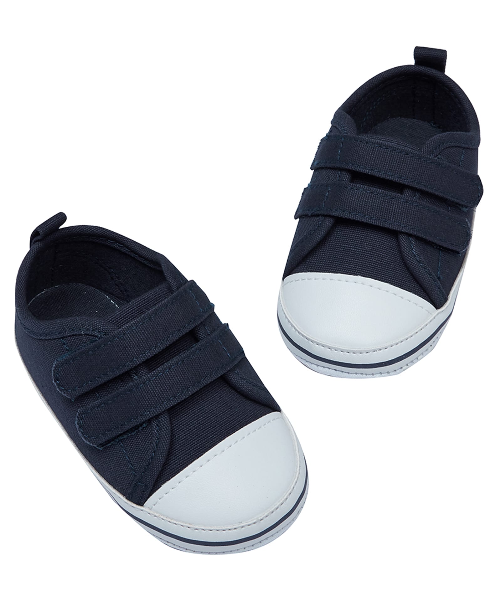 SNUGTIME Solid Velcro Closure Shoes - Navy Blue-picture-28