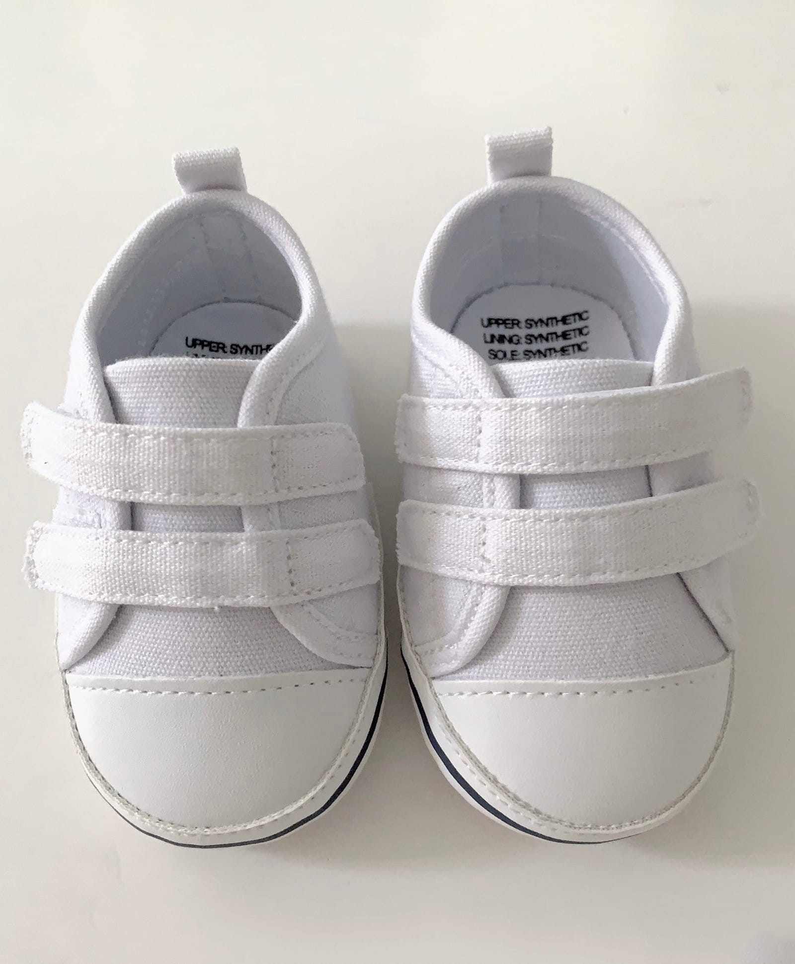 SNUGTIME Solid Velcro Closure Shoes - White-image-22